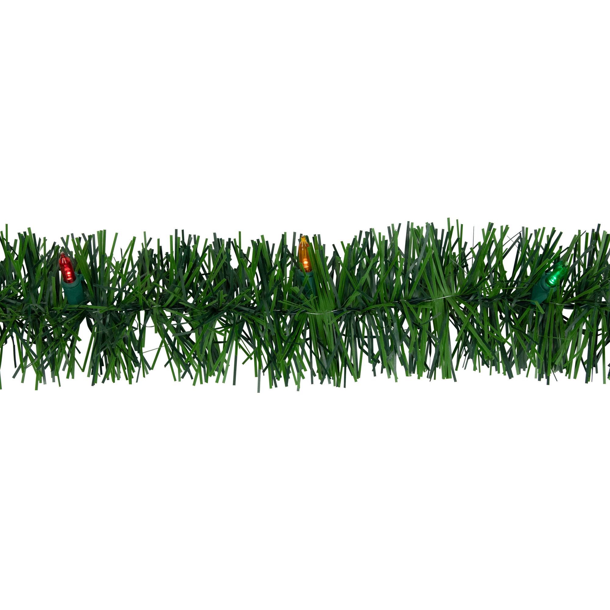 18ft. Pre-Lit Multicolor LED Artificial Christmas Pine Garland