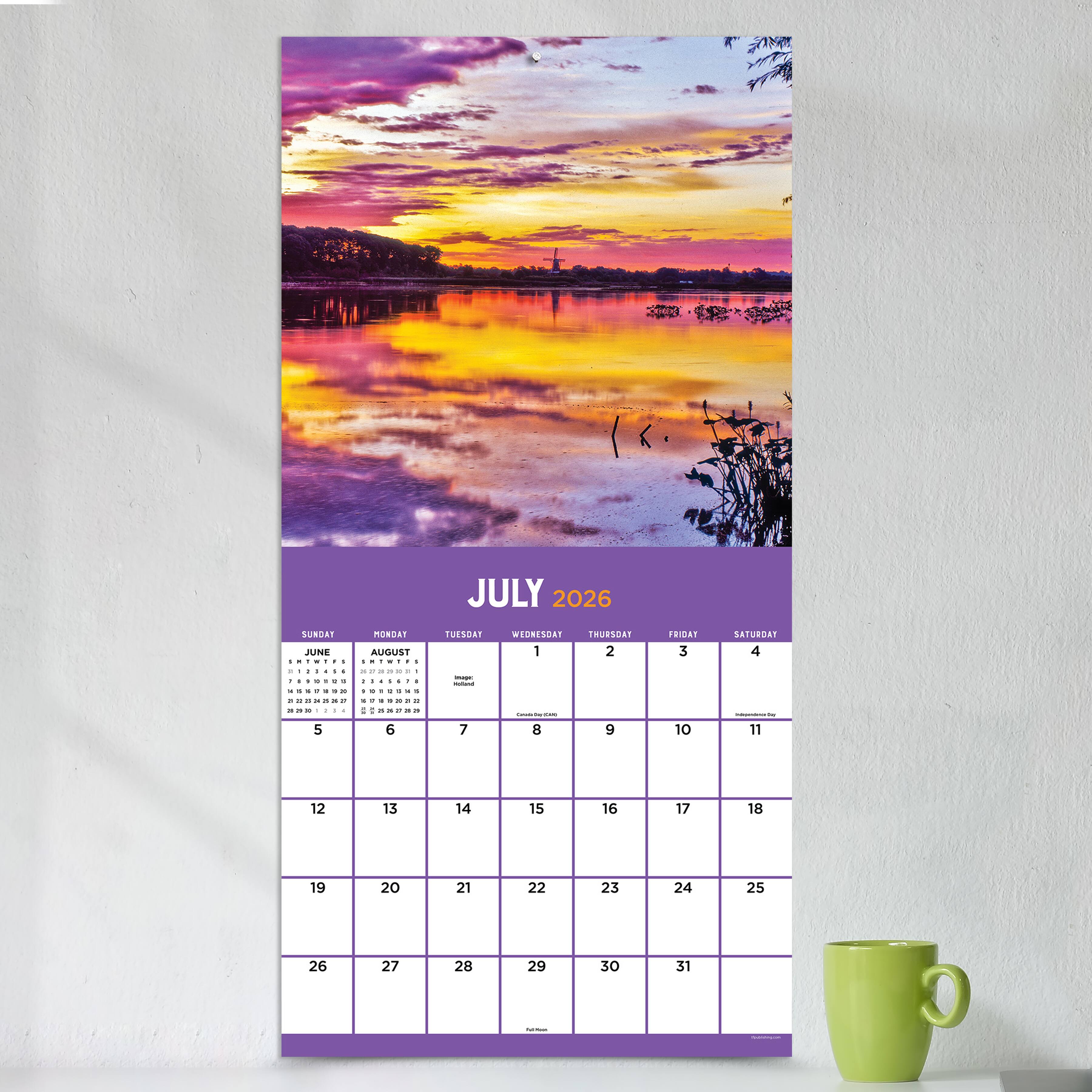 2026 Michigan Wall Calendar