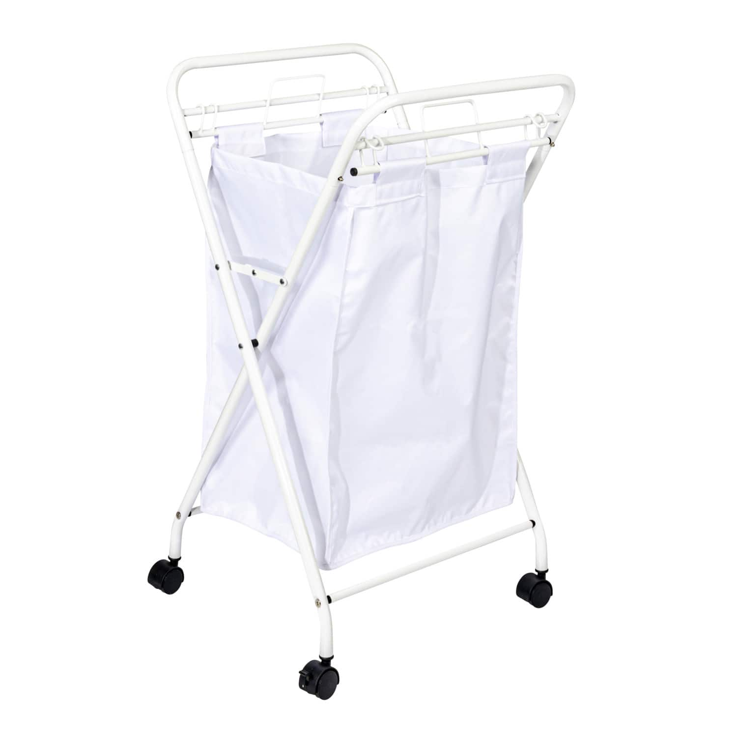 Household Essentials Rolling Laundry Hamper