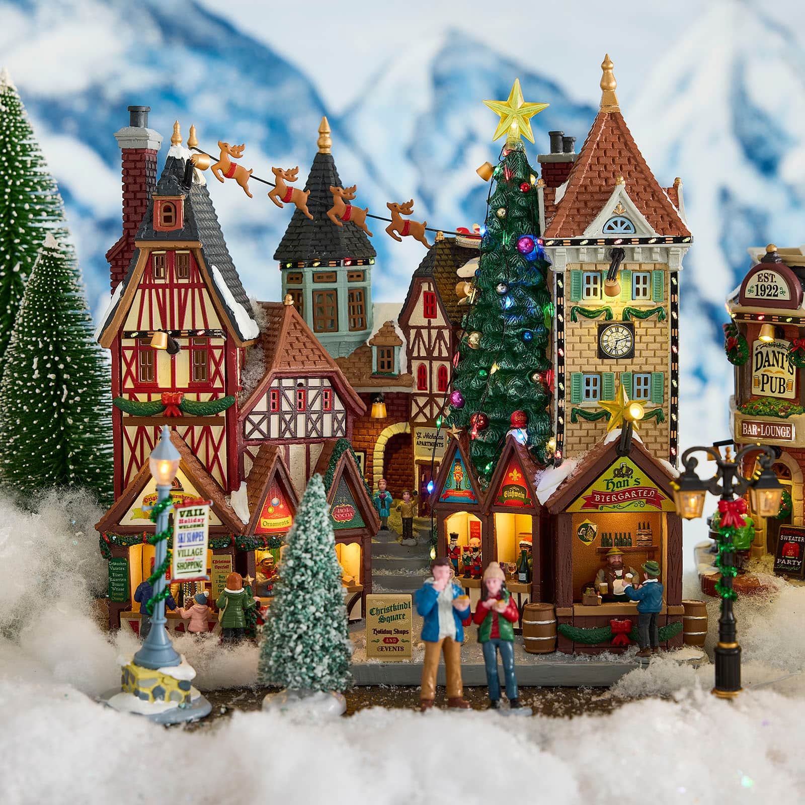 Lemax&#xAE; Caddington Village Christkindl Square