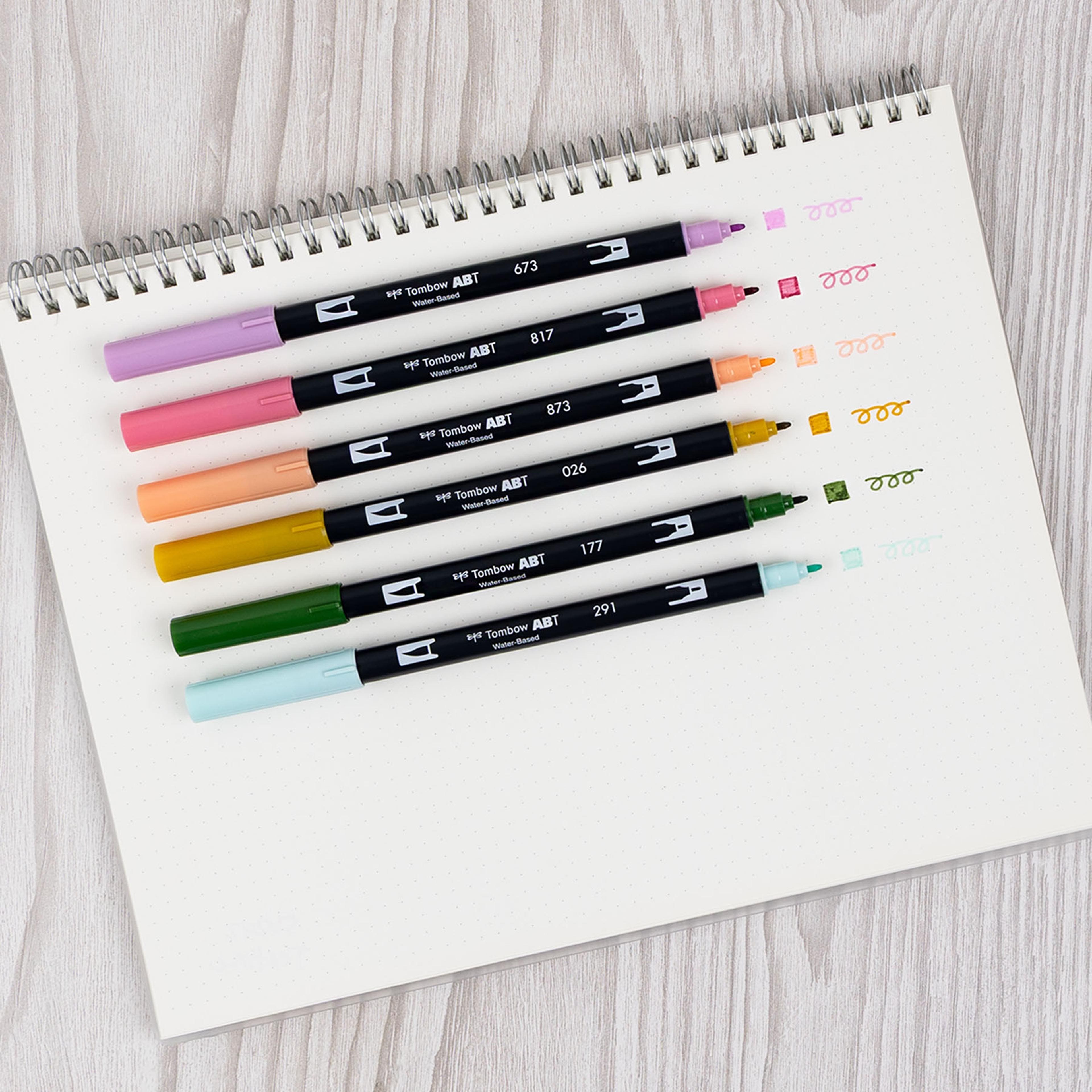 Tombow Teatime Dual Brush Pen Set