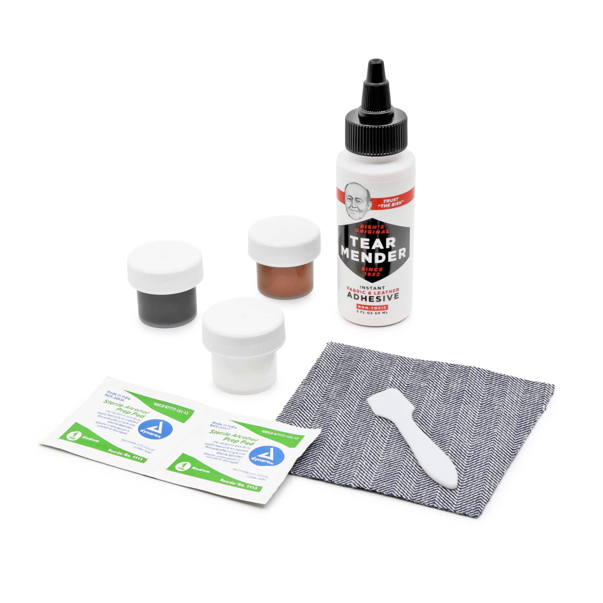 Leather Repair Compound Filler Kit 2.0 Oz Turns Clear After It Gets Dry.  Free Shipping 