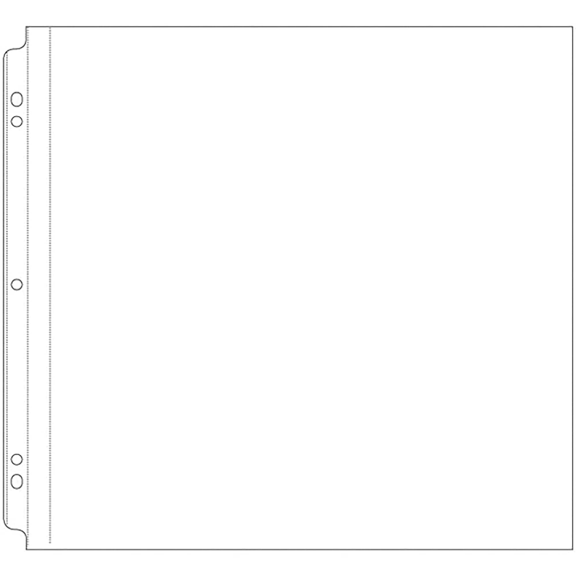 We R Memory Keepers® 12" x 12" Post Page Protectors, 10ct.