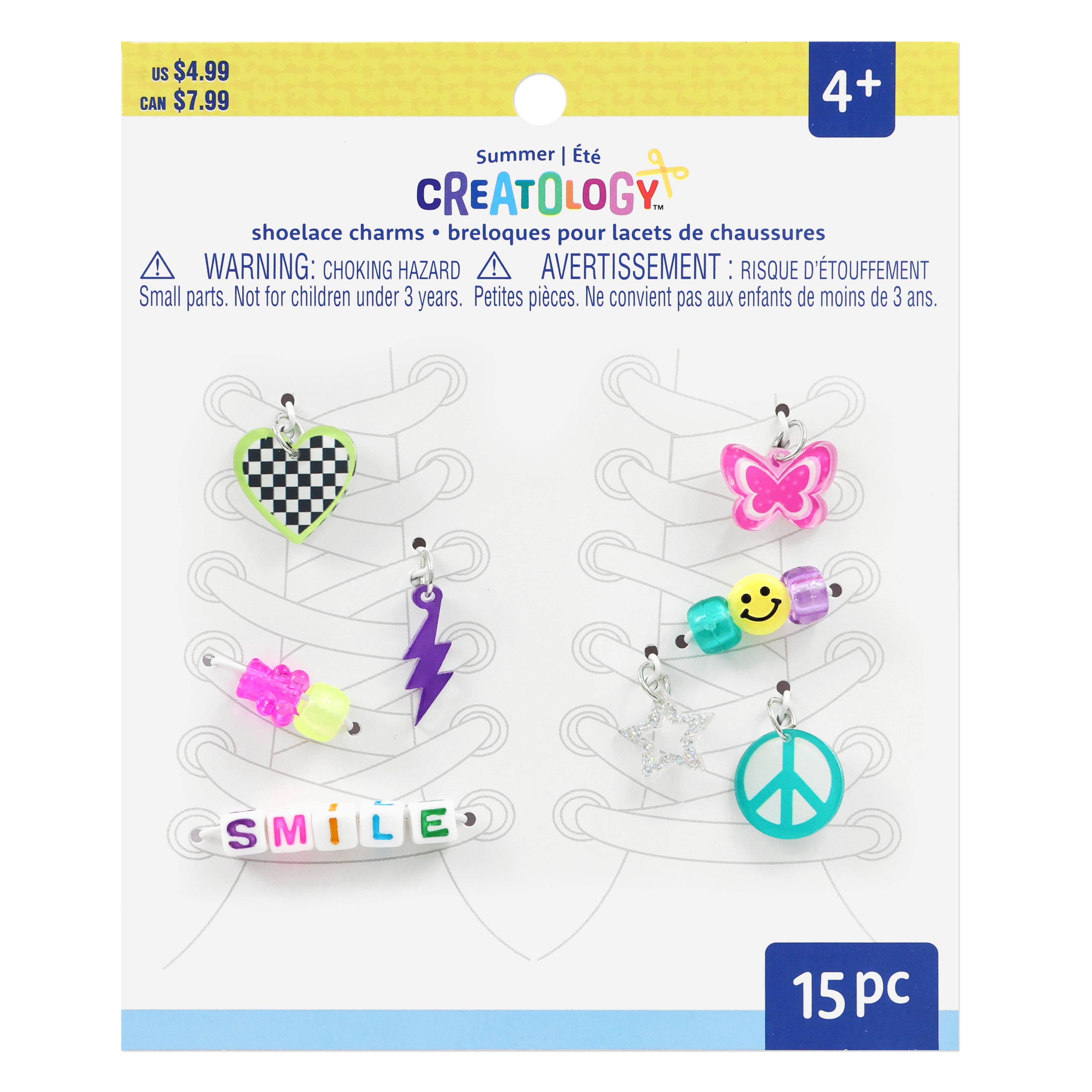 Summer Butterfly Shoelace Charms by Creatology&#x2122;