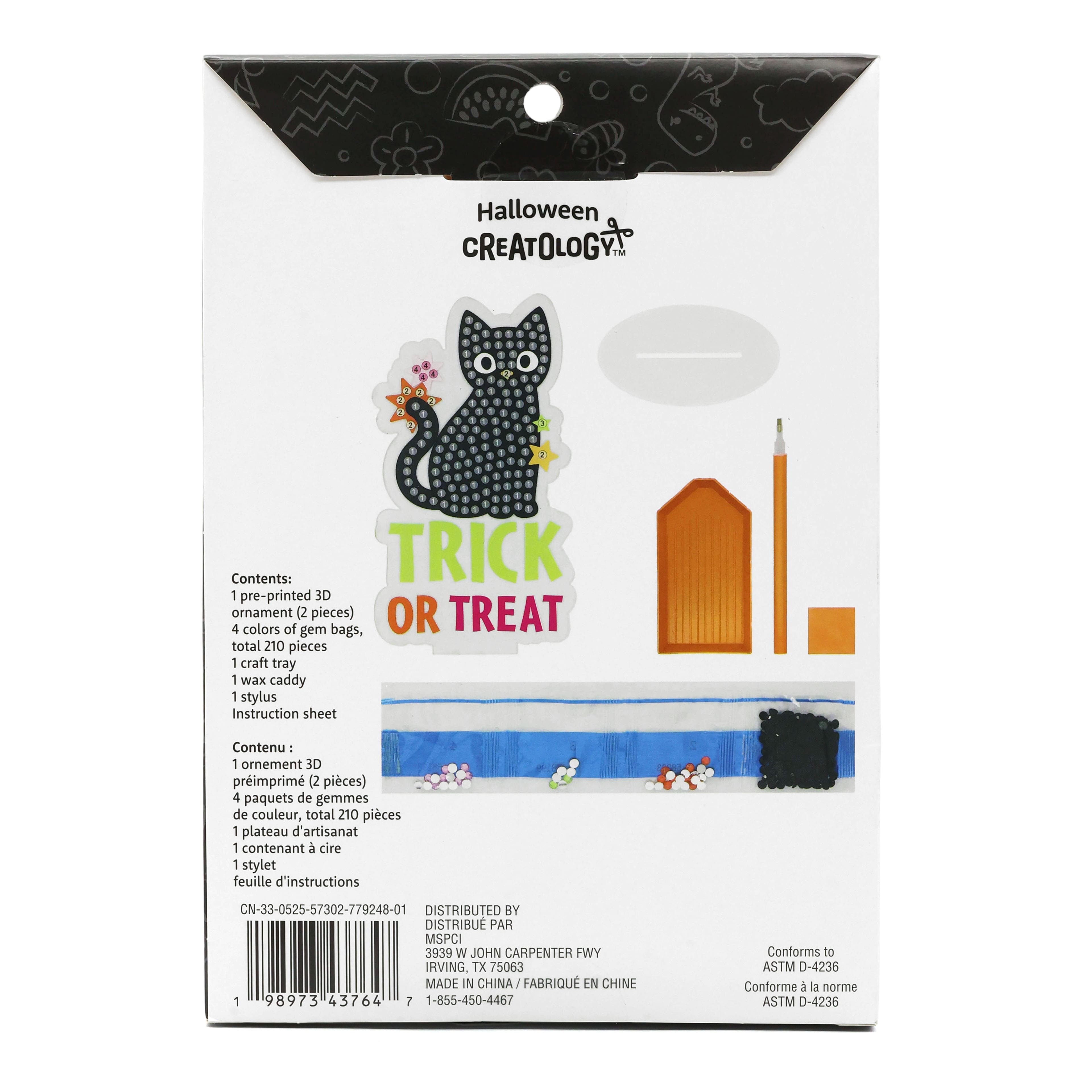 Black Cat Diamond Art Kit by Creatology&#x2122;