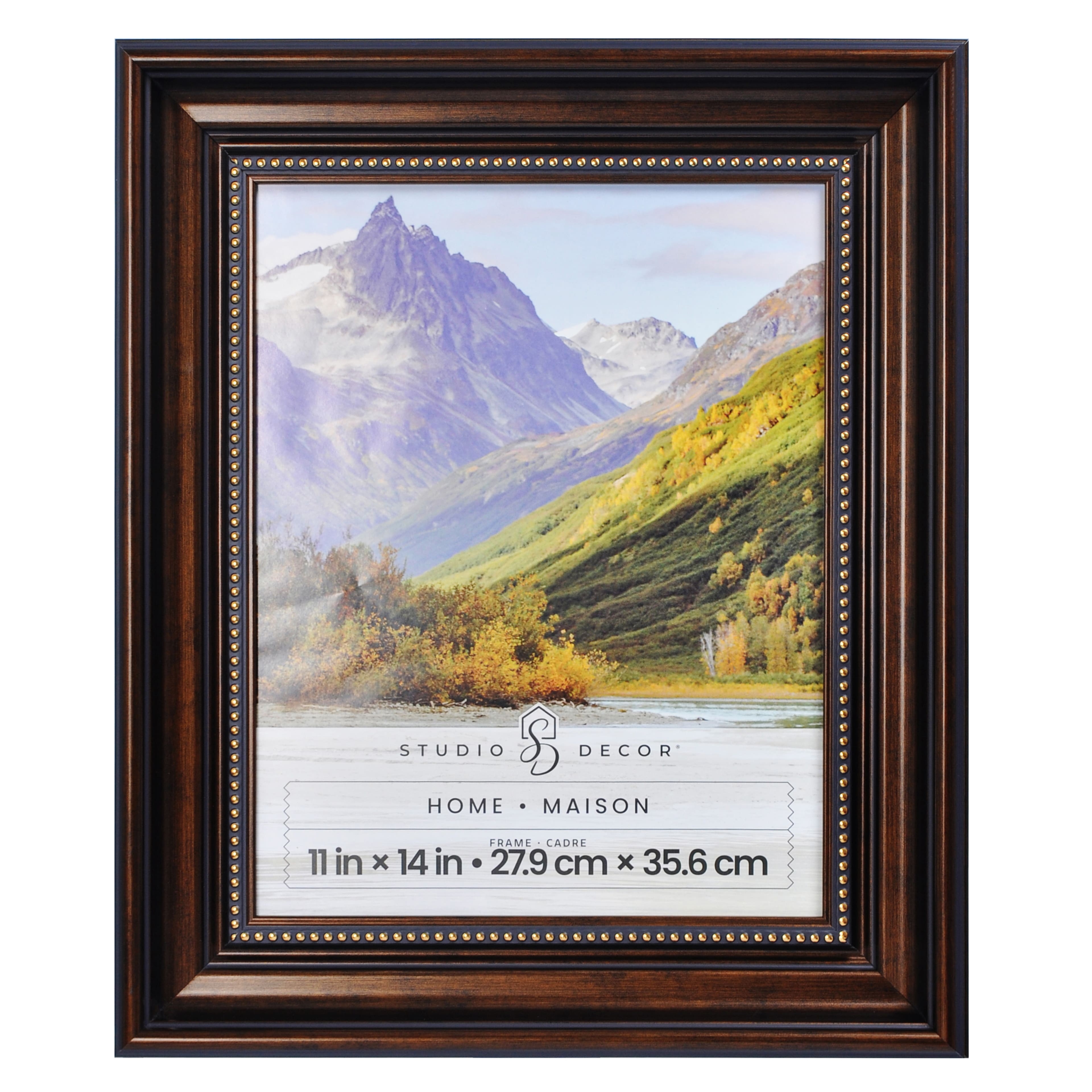 Home Bronze Wide Wall Frame by Studio D&#xE9;cor&#xAE;