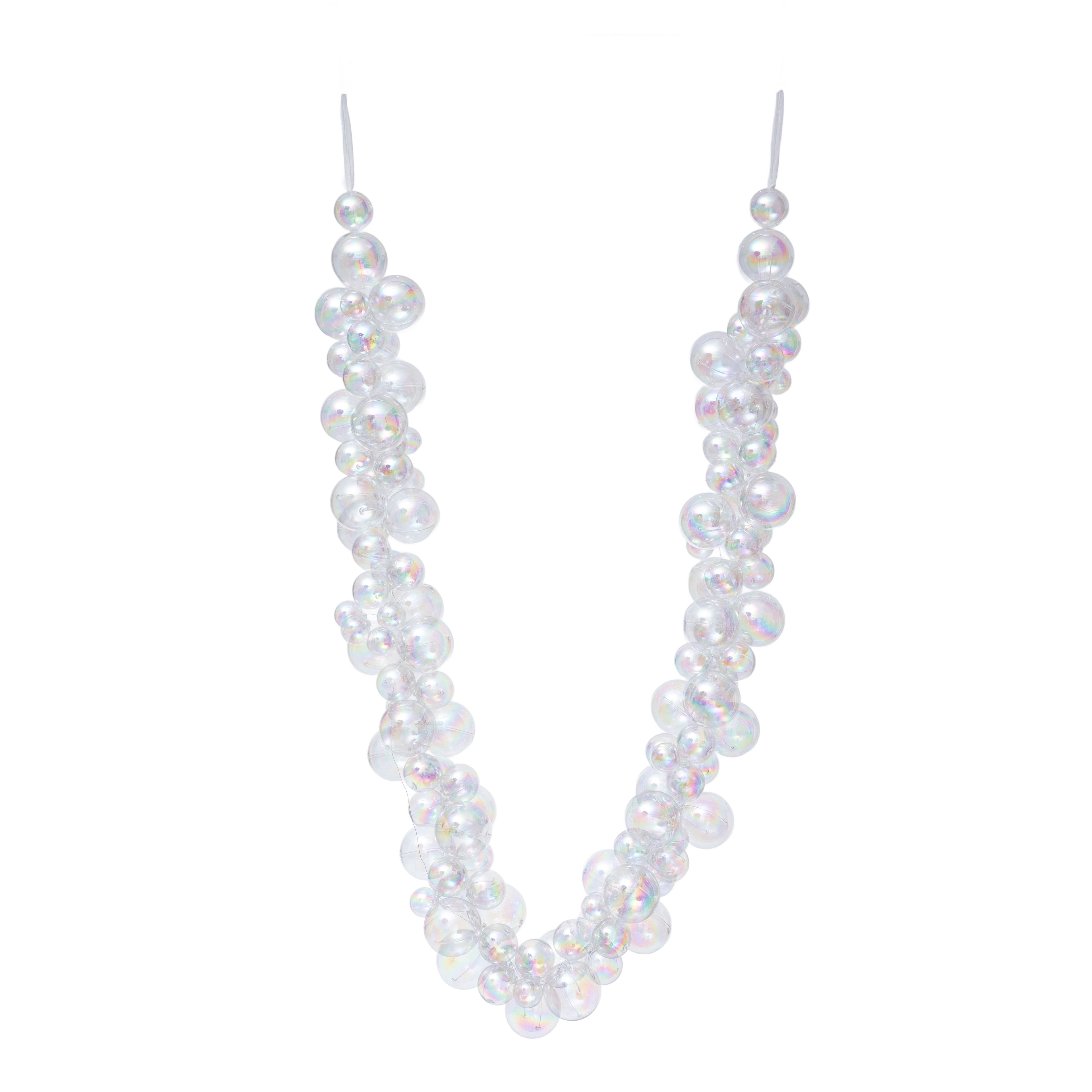 6ft. Iridescent Ball Garland by Ashland&#xAE;