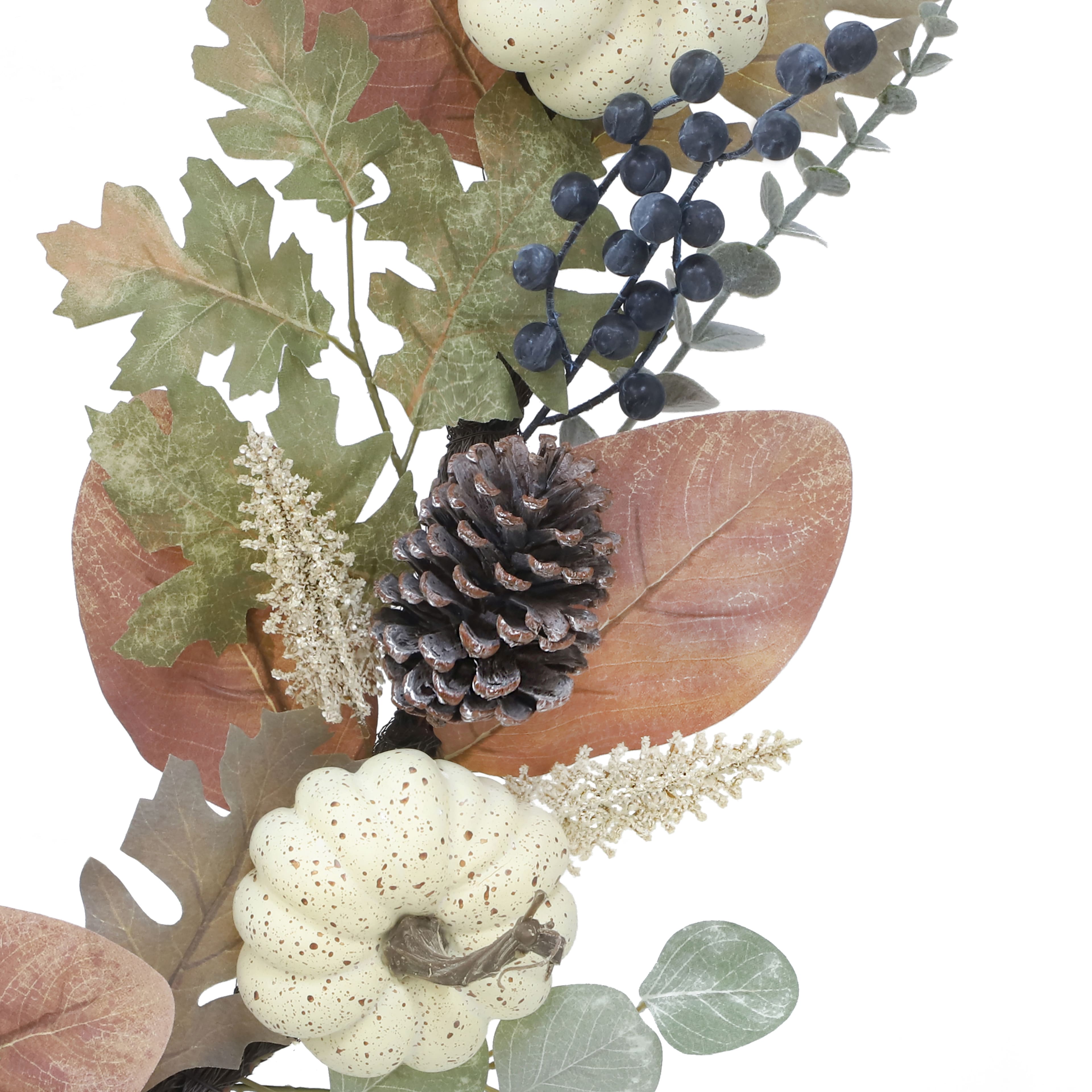 6ft. Eucalyptus, Oak &#x26; Pumpkin Garland by Ashland&#xAE;