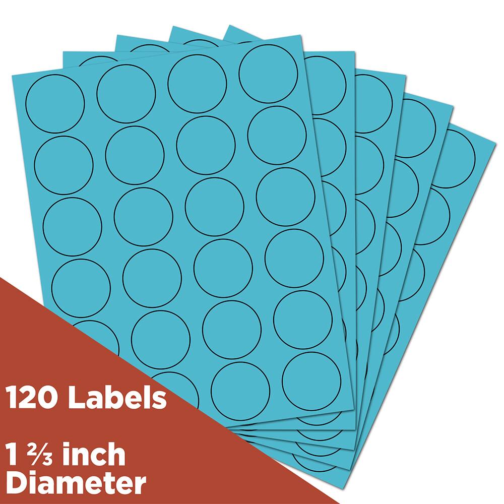 JAM Paper Circle Label Stickers