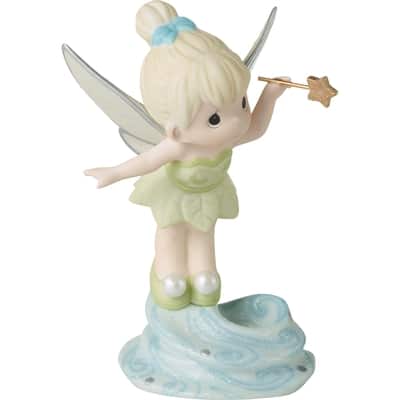 Precious Moments 7" Disney Showcase® Tinker Bell Think Happy Thoughts ...