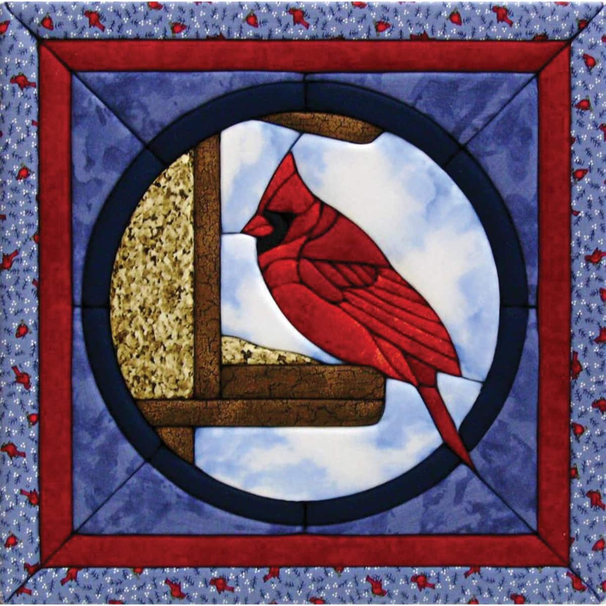 Quilt Magic® Cardinal No Sew Wall Hanging Kit