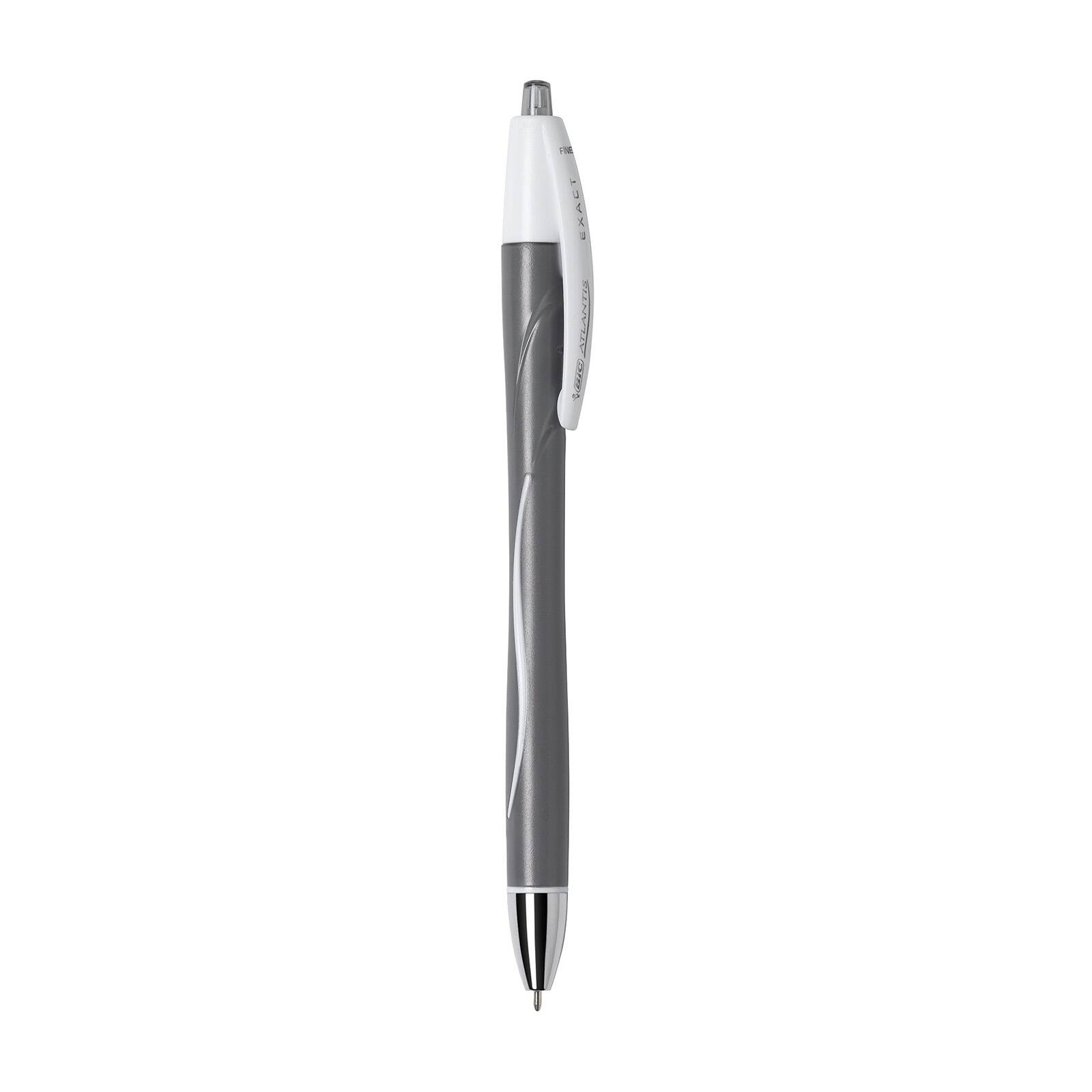 BIC® Glide™ Exact Black Fine Point 0.7mm Retractable Ball Point Pens, 12ct.