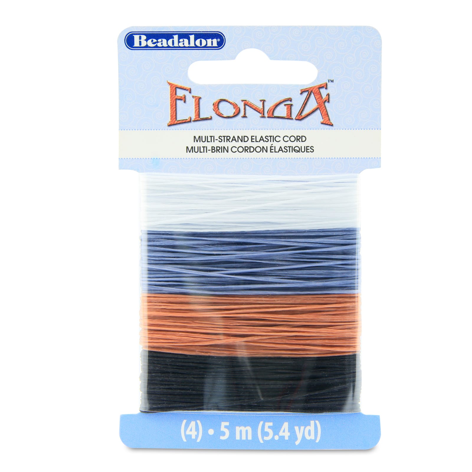 Beadalon® Elonga™ 0.7mm Colored Stretch Cord