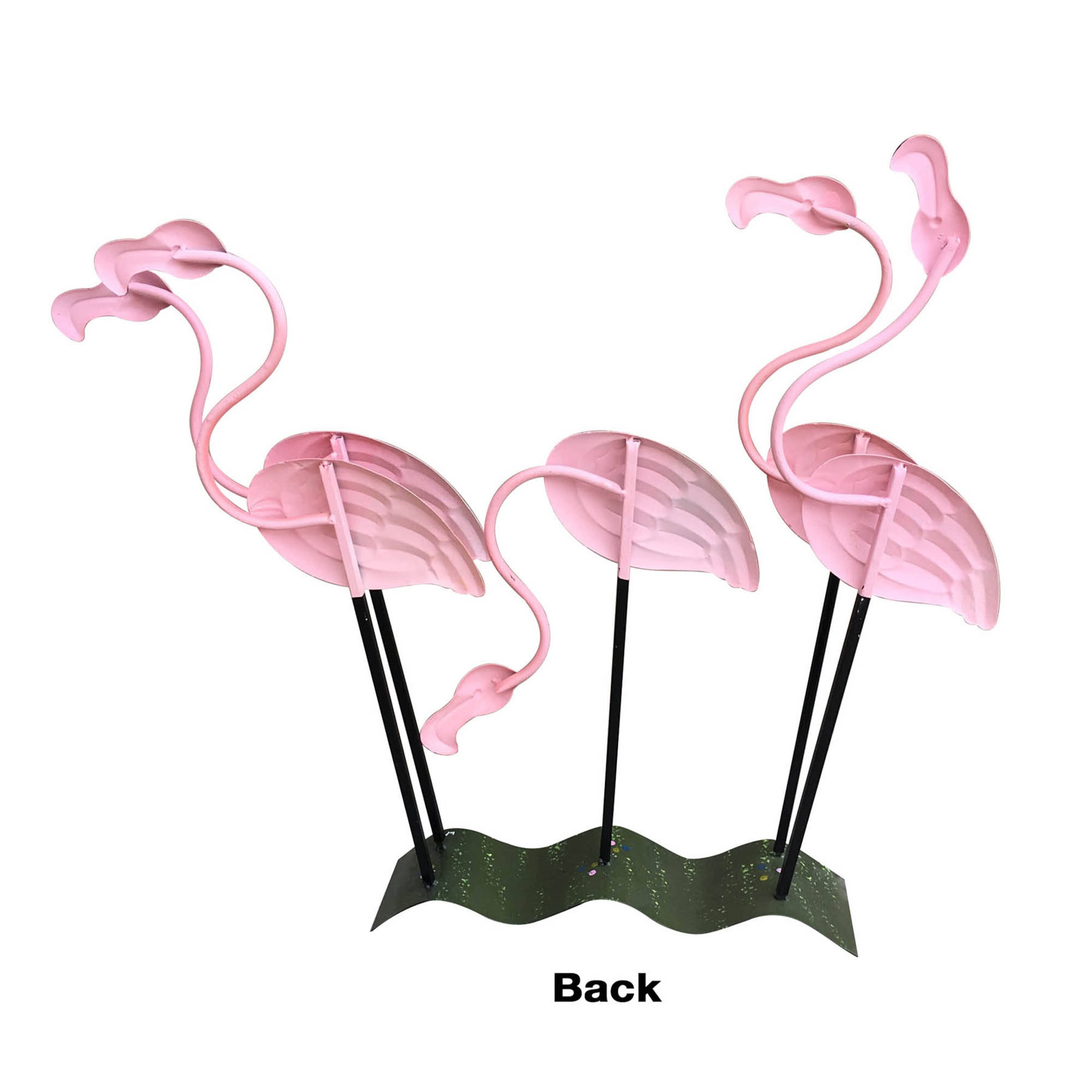 23.5" Flock of Flamingos Decoration