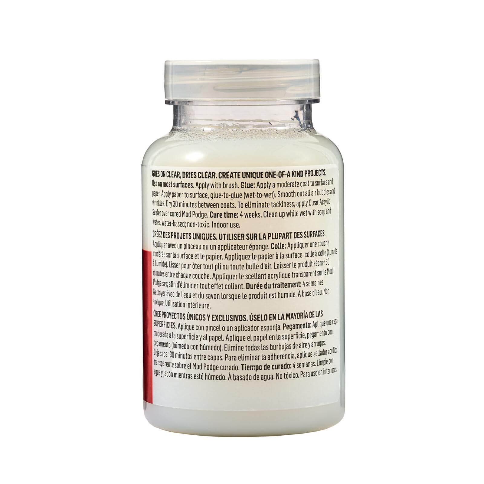 Mod Podge&#xAE; 8oz. Crystal Clear Gloss Glue, Sealer &#x26; Finish