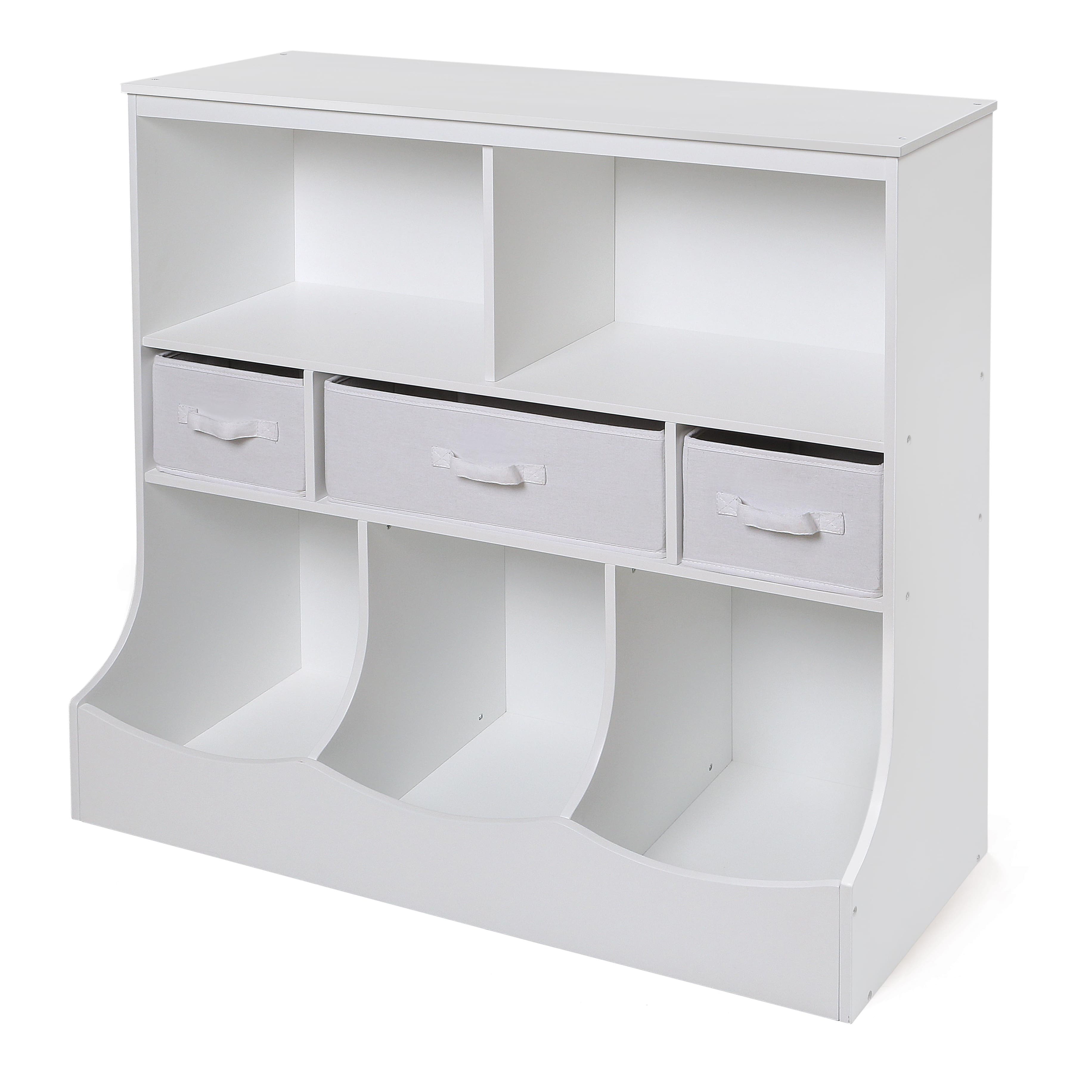 Badger Basket Combo Bin Storage Unit With Three Baskets