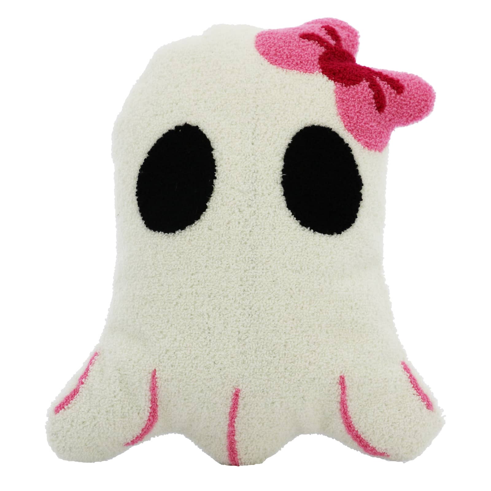 11" x 14" White Ghost with Pink Bow Pillow by Ashland