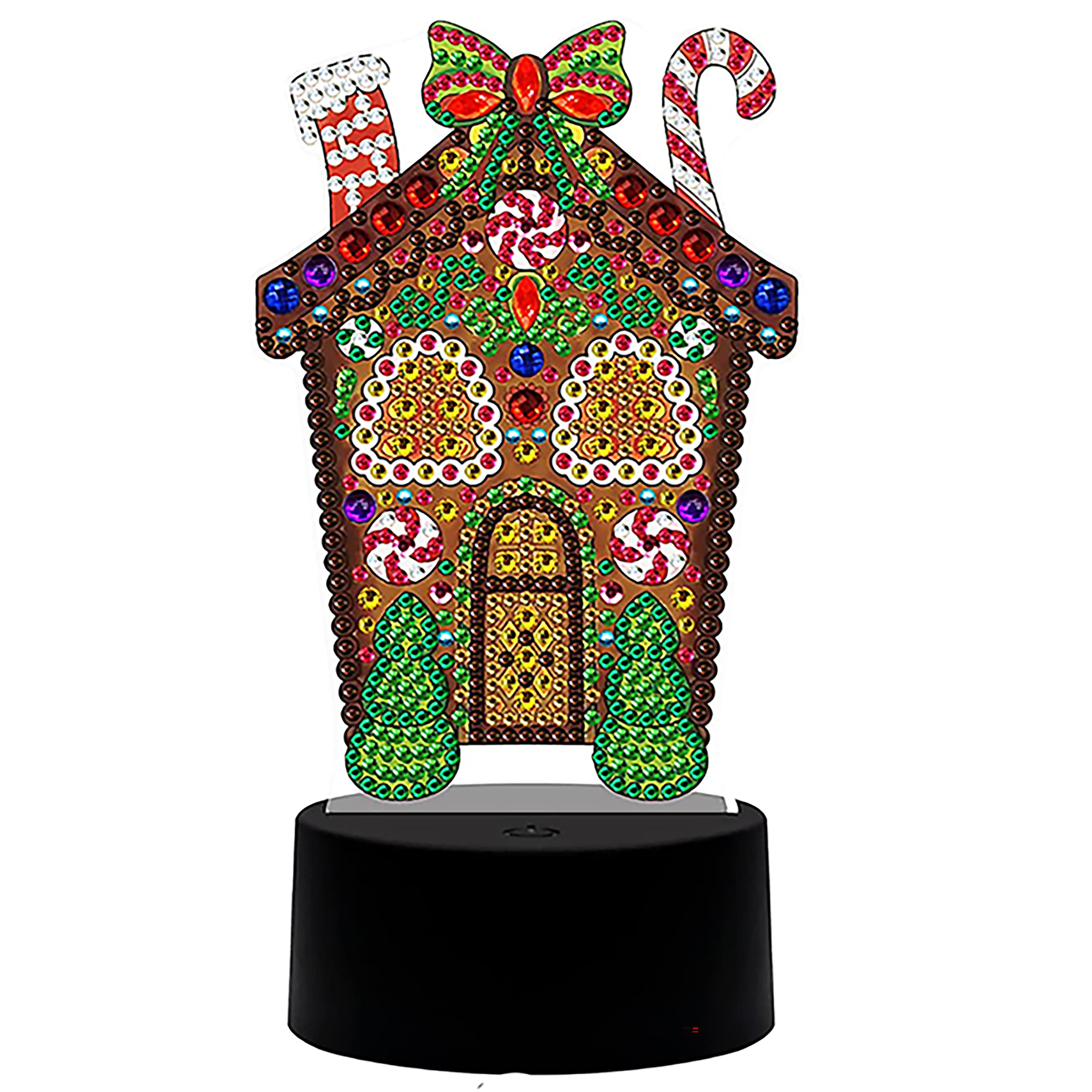 Sparkly Selections Gingerbread House Lamp Diamond Art Kit