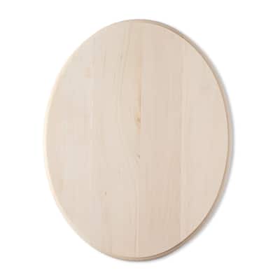 ArtMinds™ Basswood Oval Plaque image