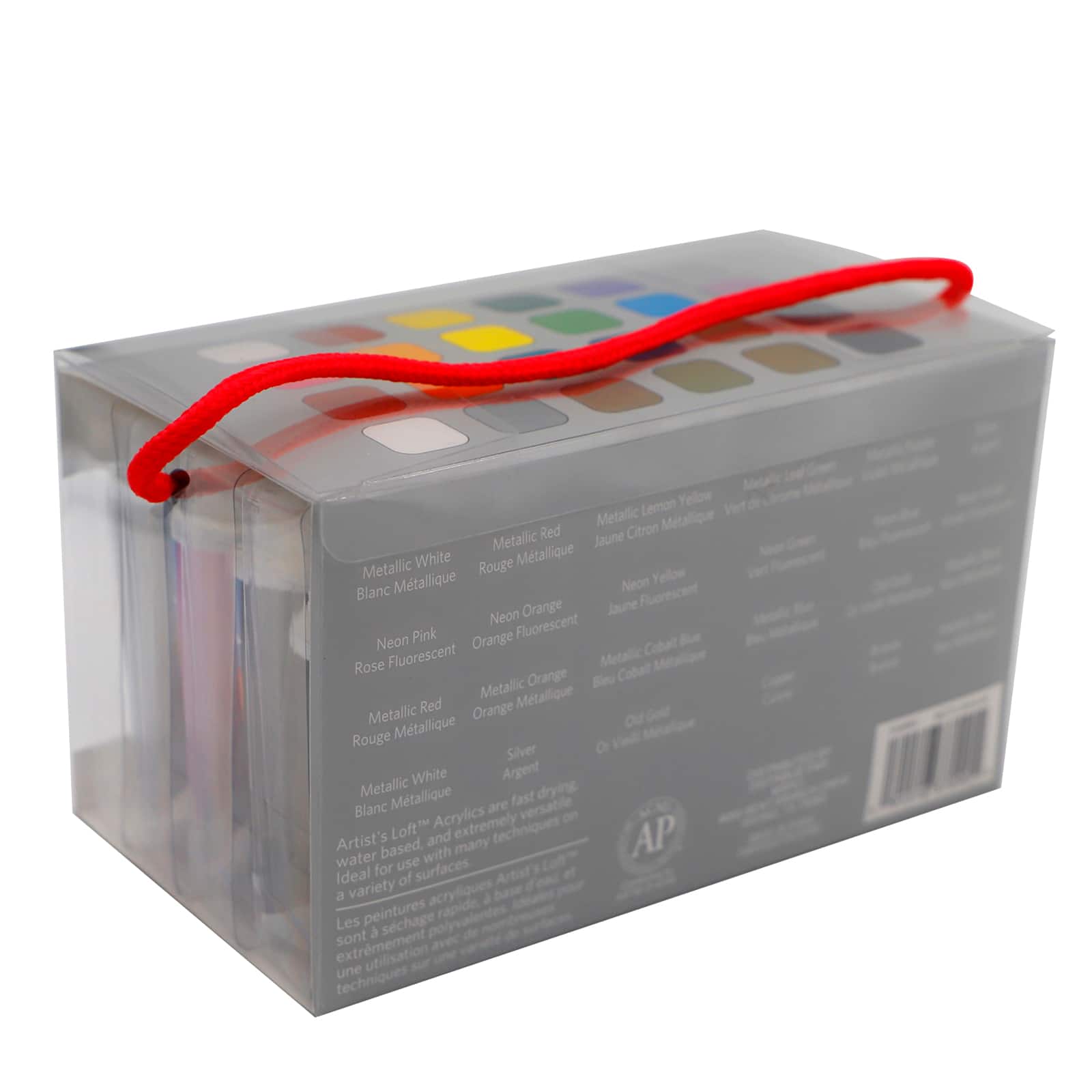 12 Packs: 24 ct. (288 total) Metallic & Neon Acrylic Paint Set by Artist's Loft™