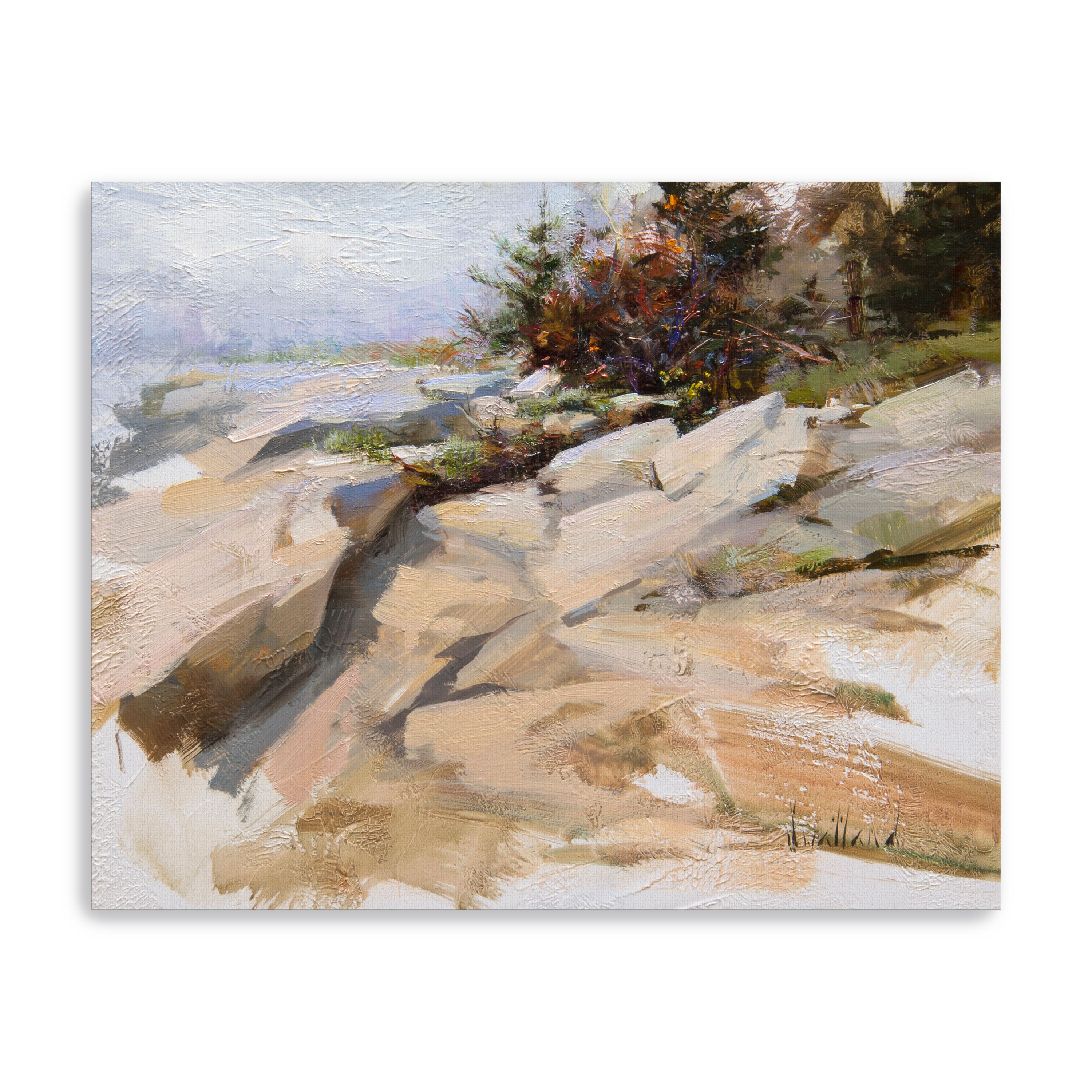 Ocean Point Canvas Giclee
