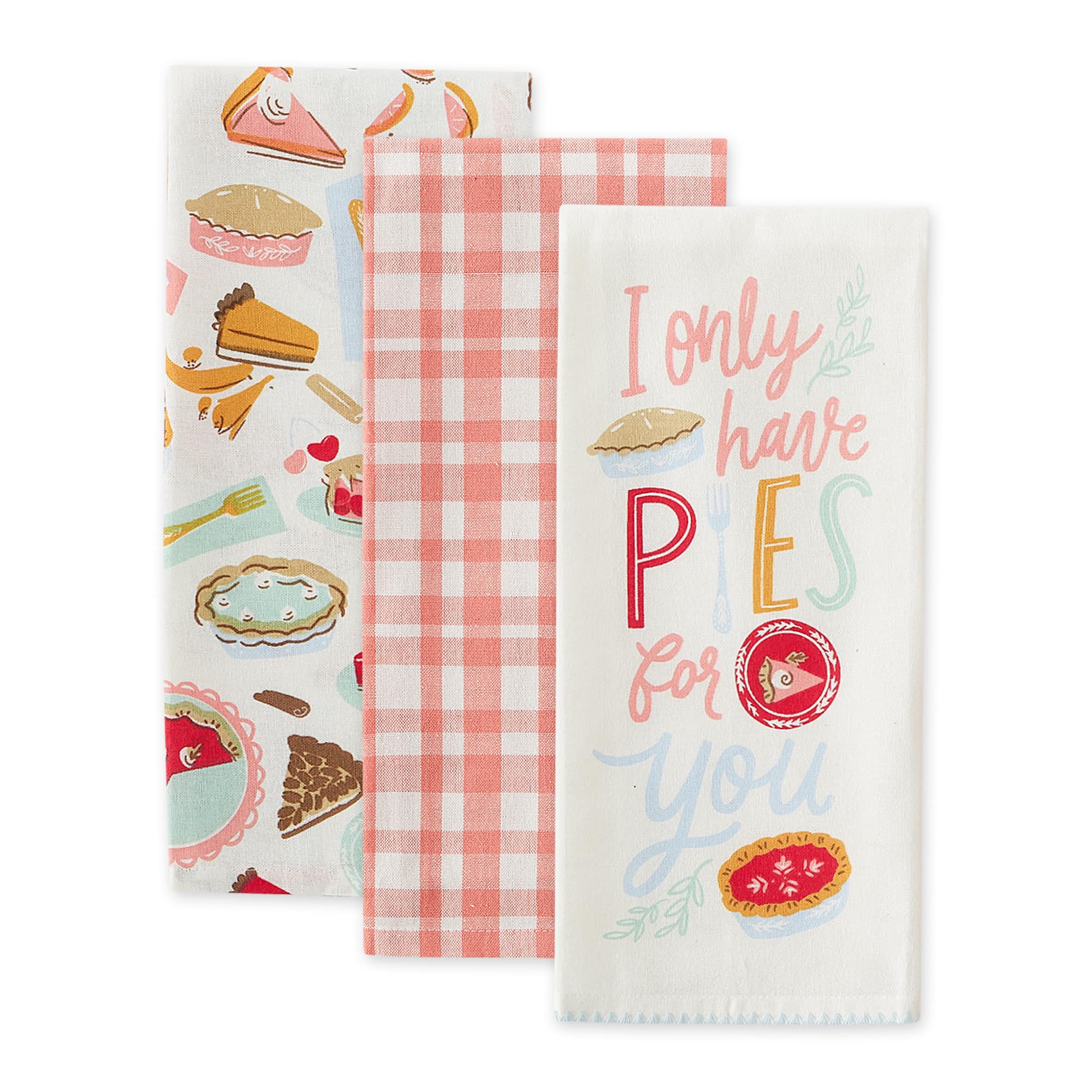 Pies For You Dishtowel (Set of 3)