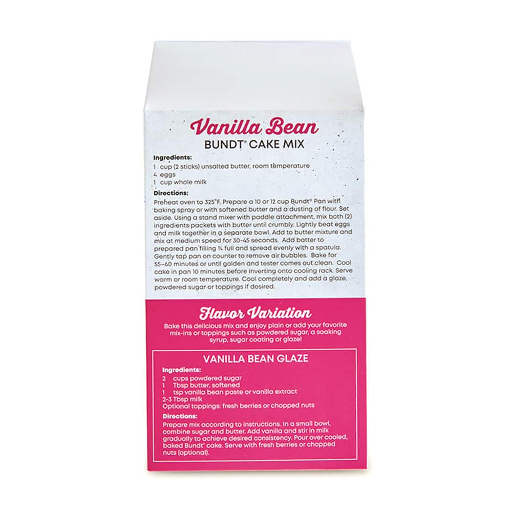 Nordic Ware Vanilla Bean Deluxe Bundt® Cake Mix