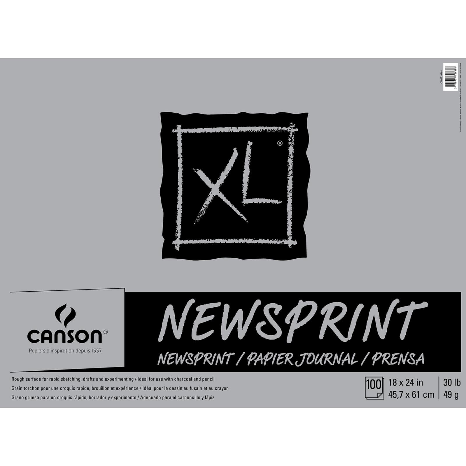Canson® XL® Newsprint Paper Pad