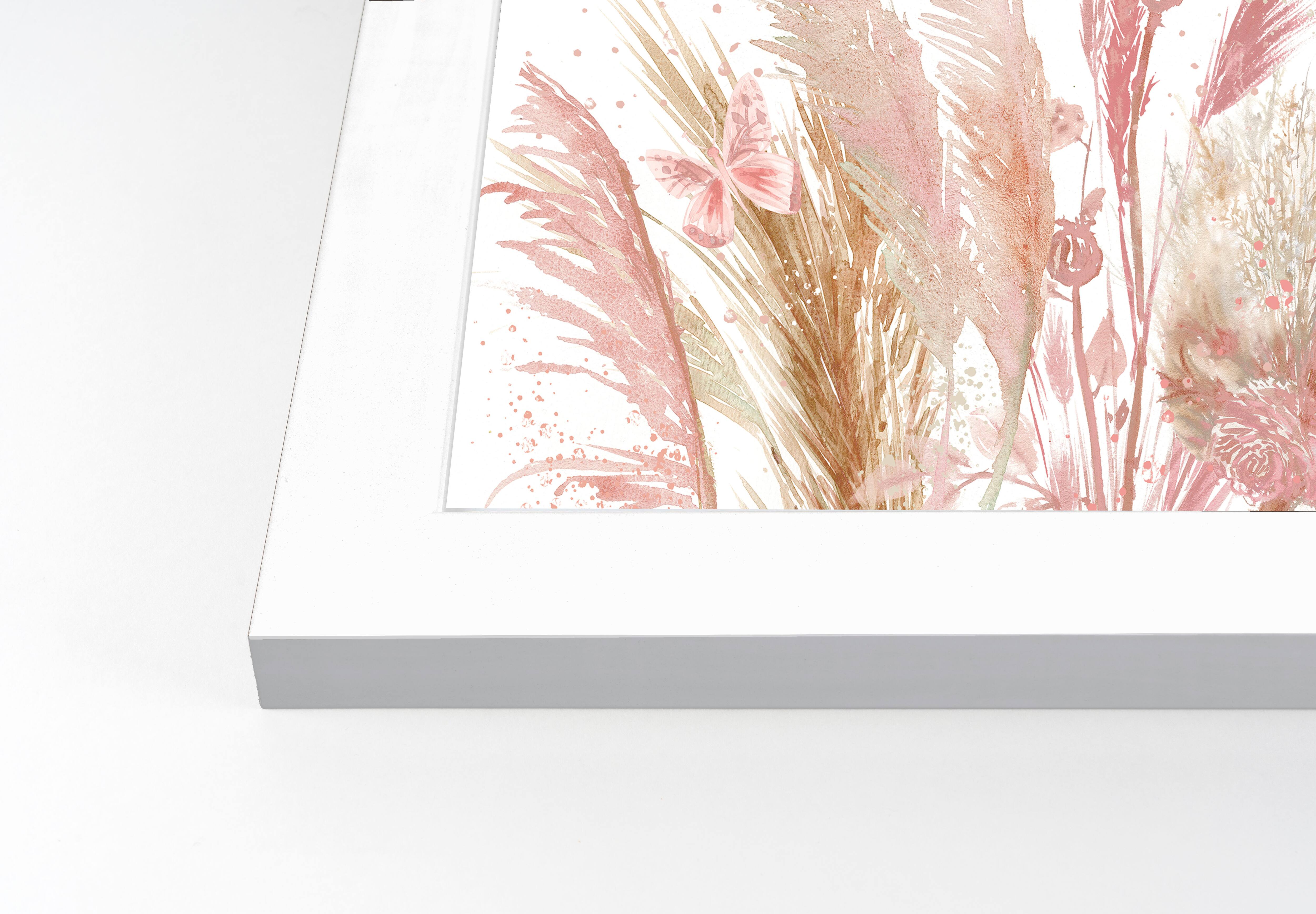 Living the Fairytale 16" x 20" White Framed Print Under Plexiglass