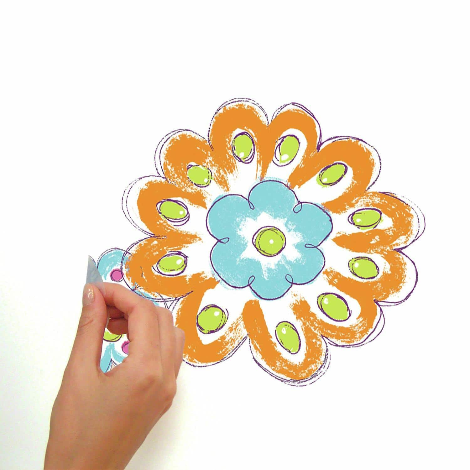 RoomMates Brushwork Butterfly Peel & Stick Wall Decals