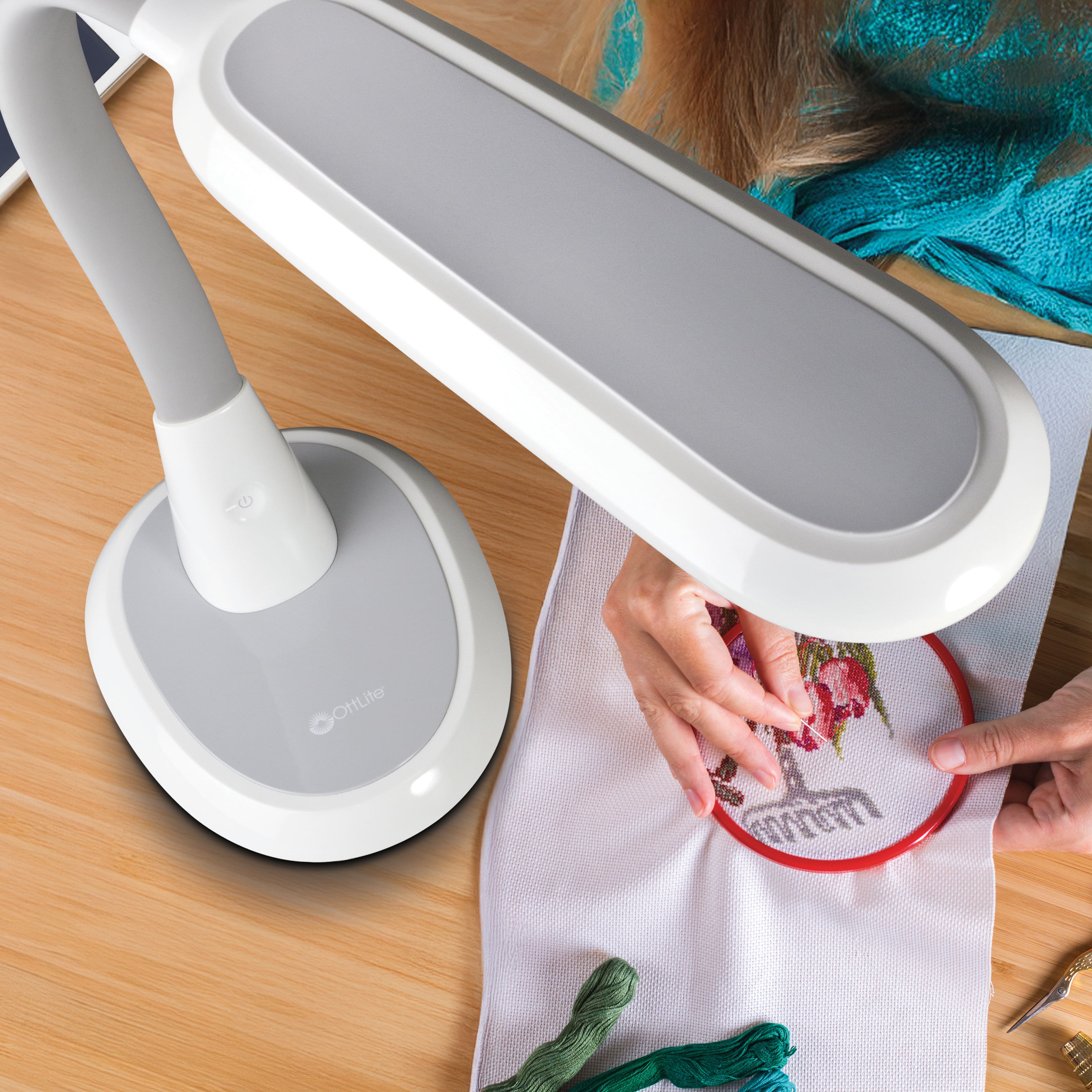 OttLite® Wide Area Dimmable LED Table Lamp