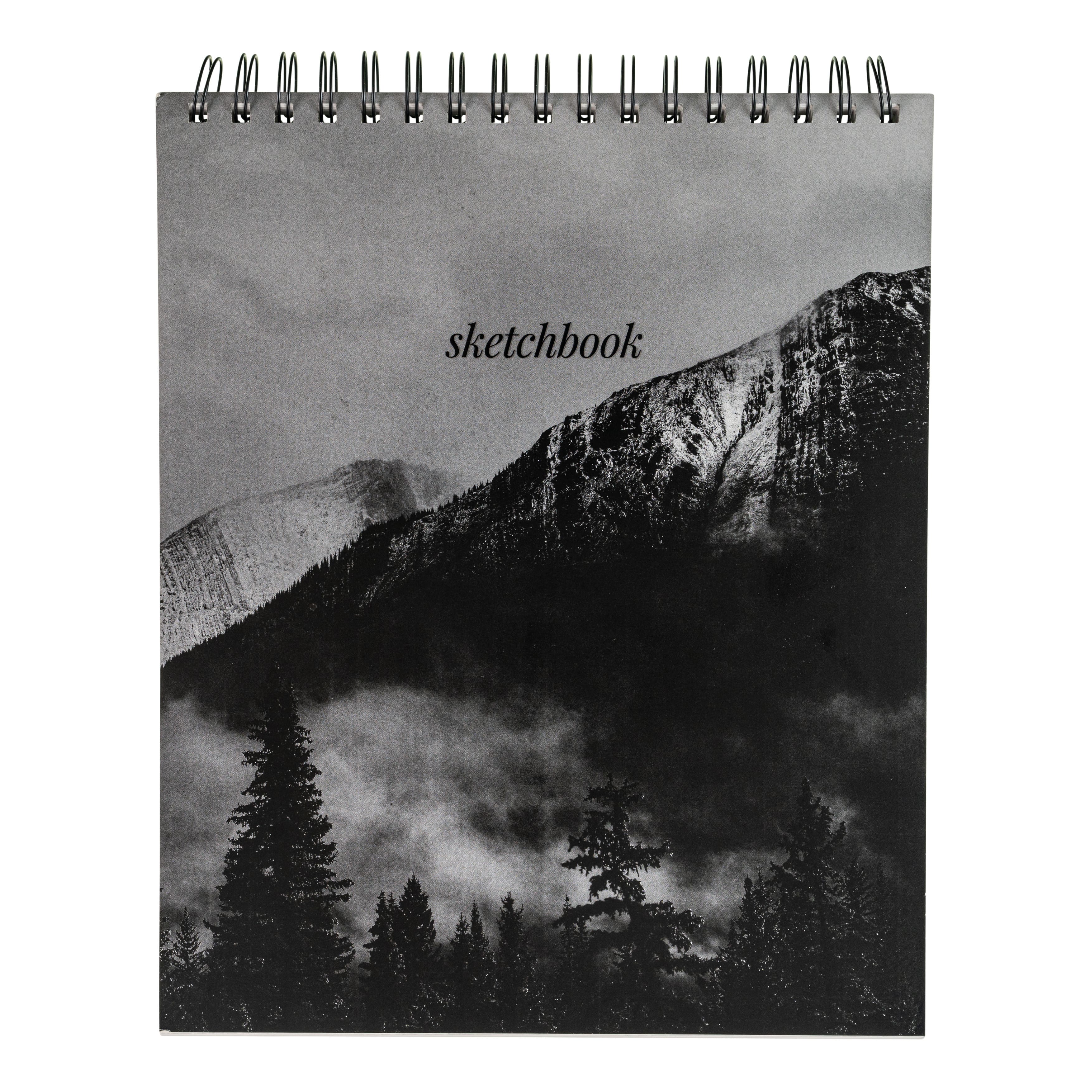 Hello, Artist! Black &#x26; White Mountains Sketch Book