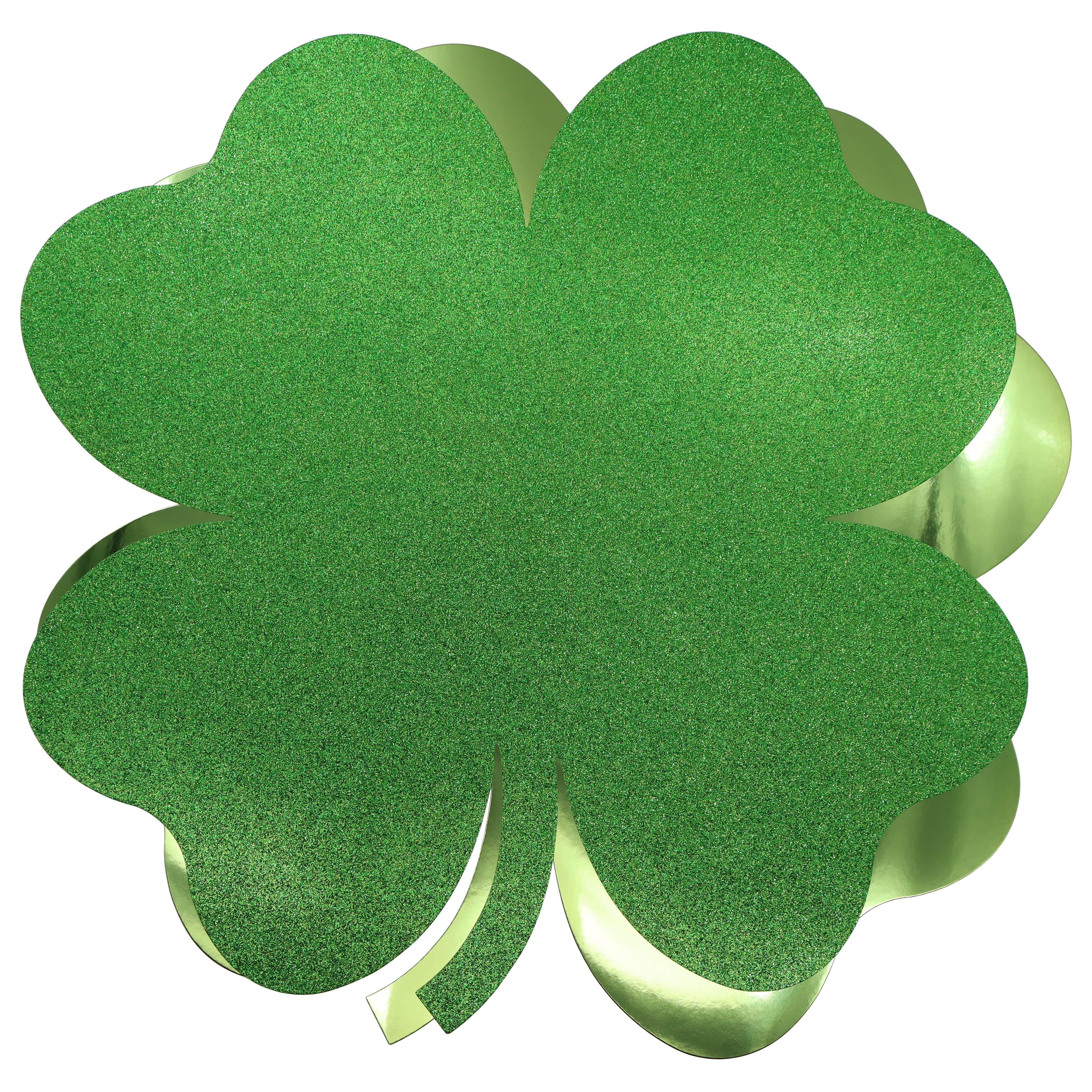 14" St. Patrick's Day Shamrock Die Cuts by Celebrate It™ in Green | Michaels®
