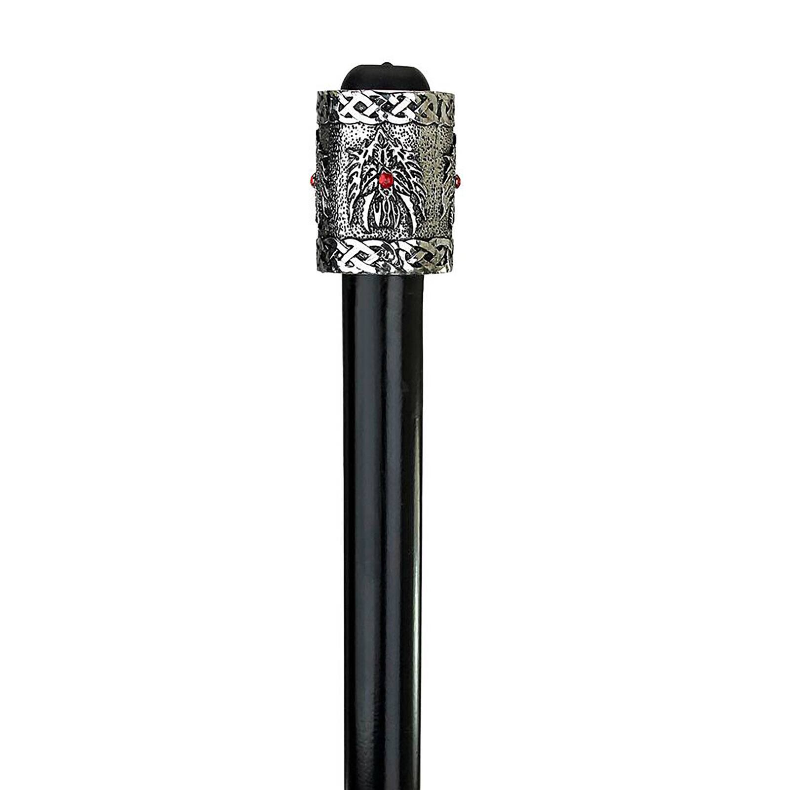 Design Toscano Dragonsthorne Collection 38.5" Dragons Grasp Gothic Walking Stick