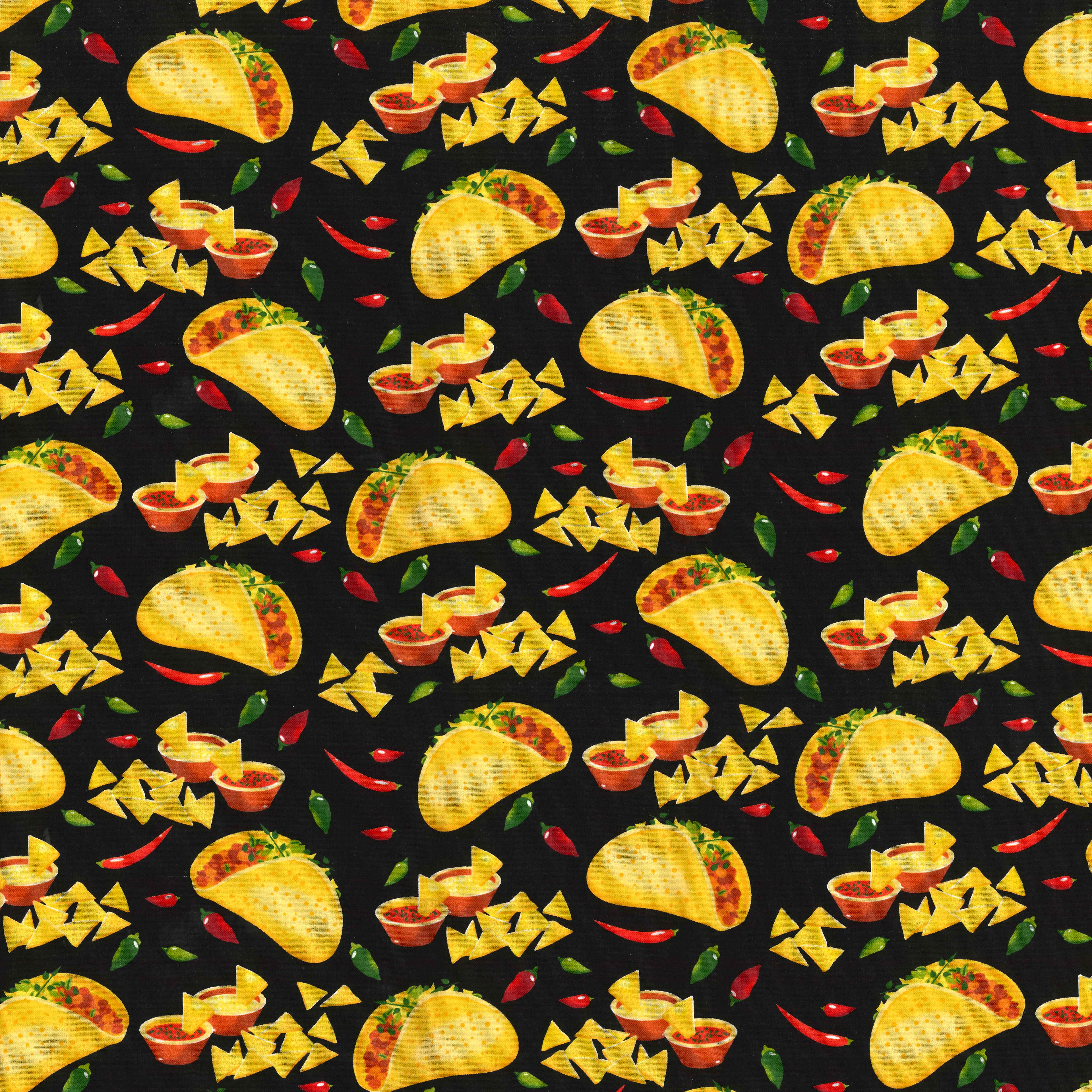 Fabric Traditions Tacos Cotton Fabric