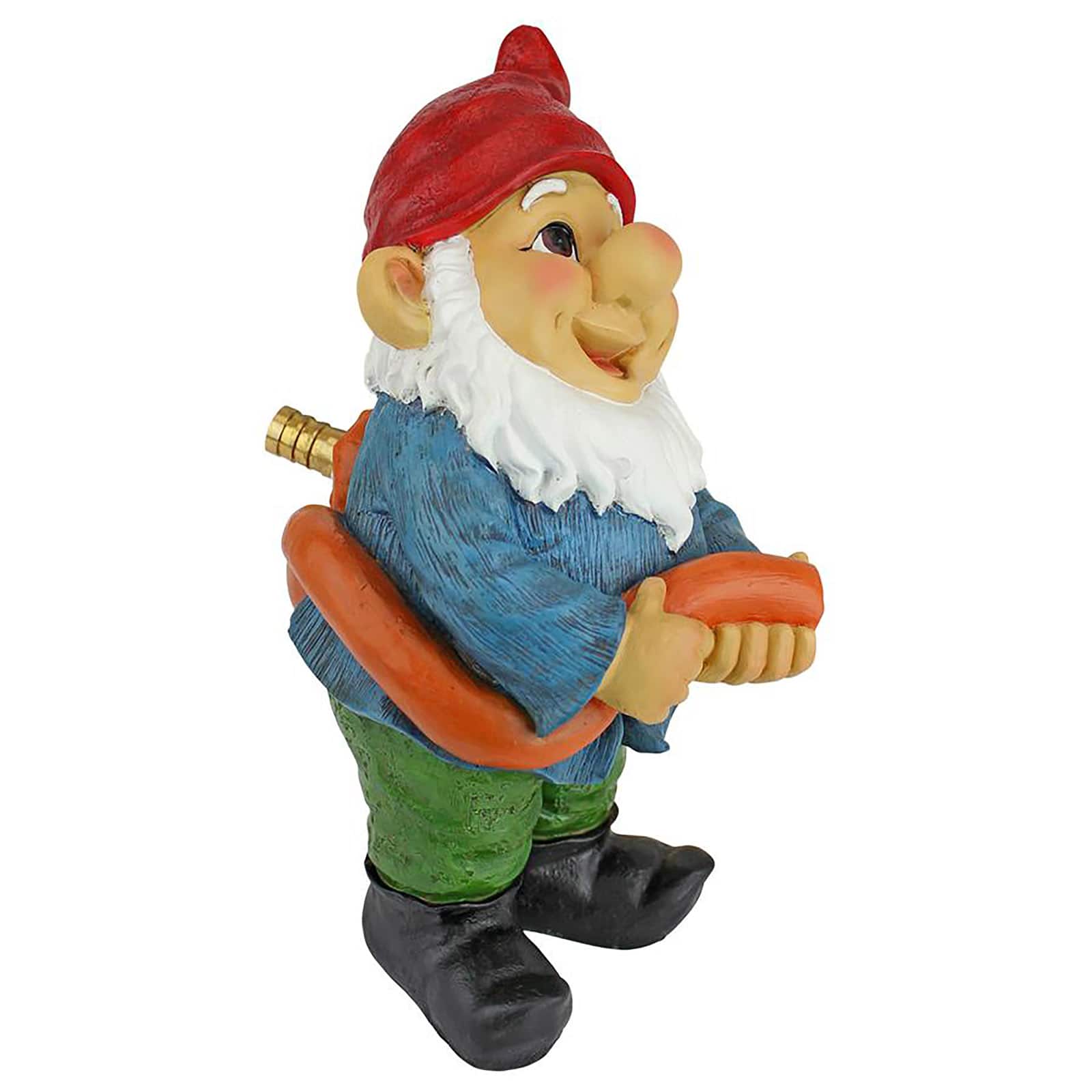 Design Toscano Hose It Off Harry Gnome Spitter Piped Statue