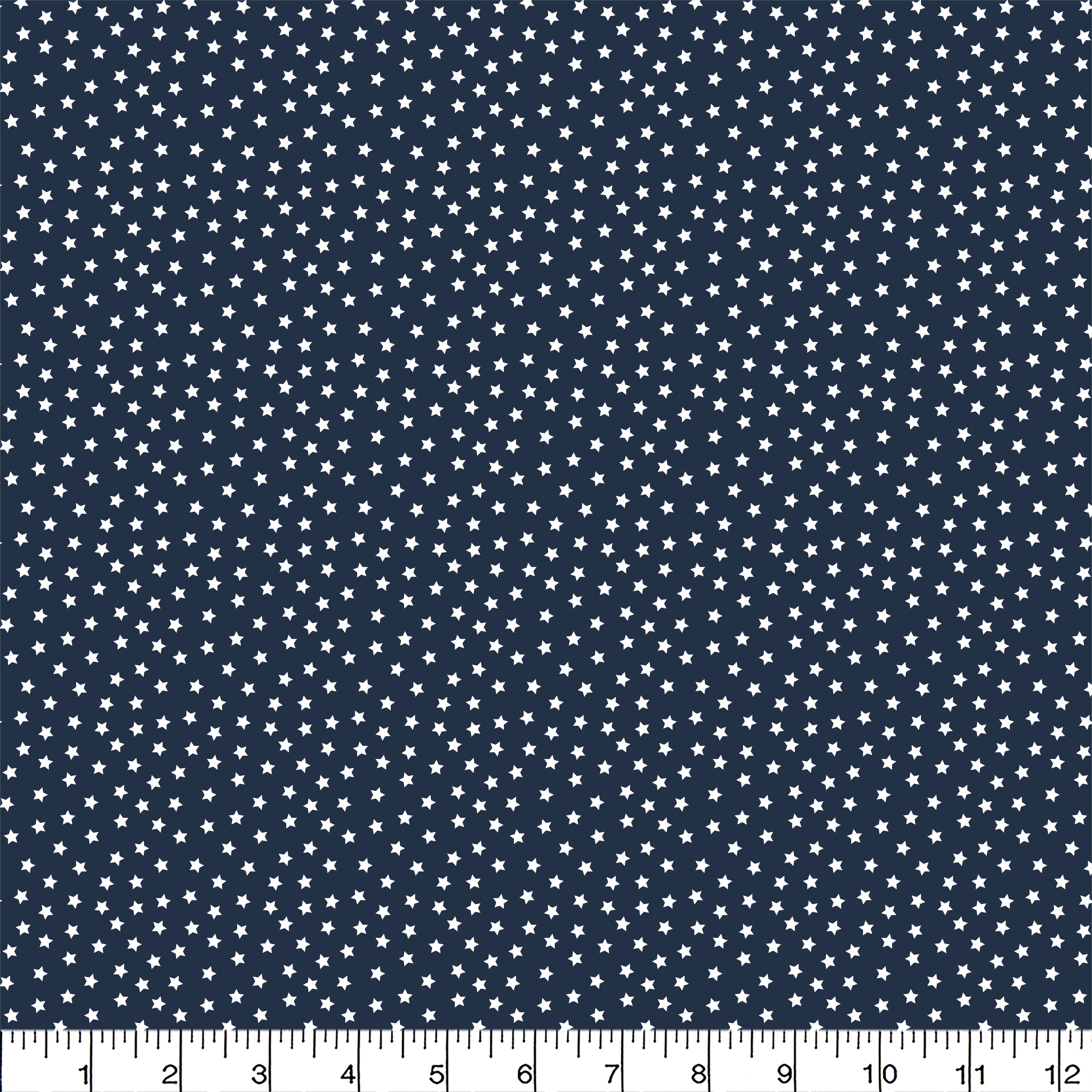 Eugene Textiles Tiny Stars Print Craft Fabric