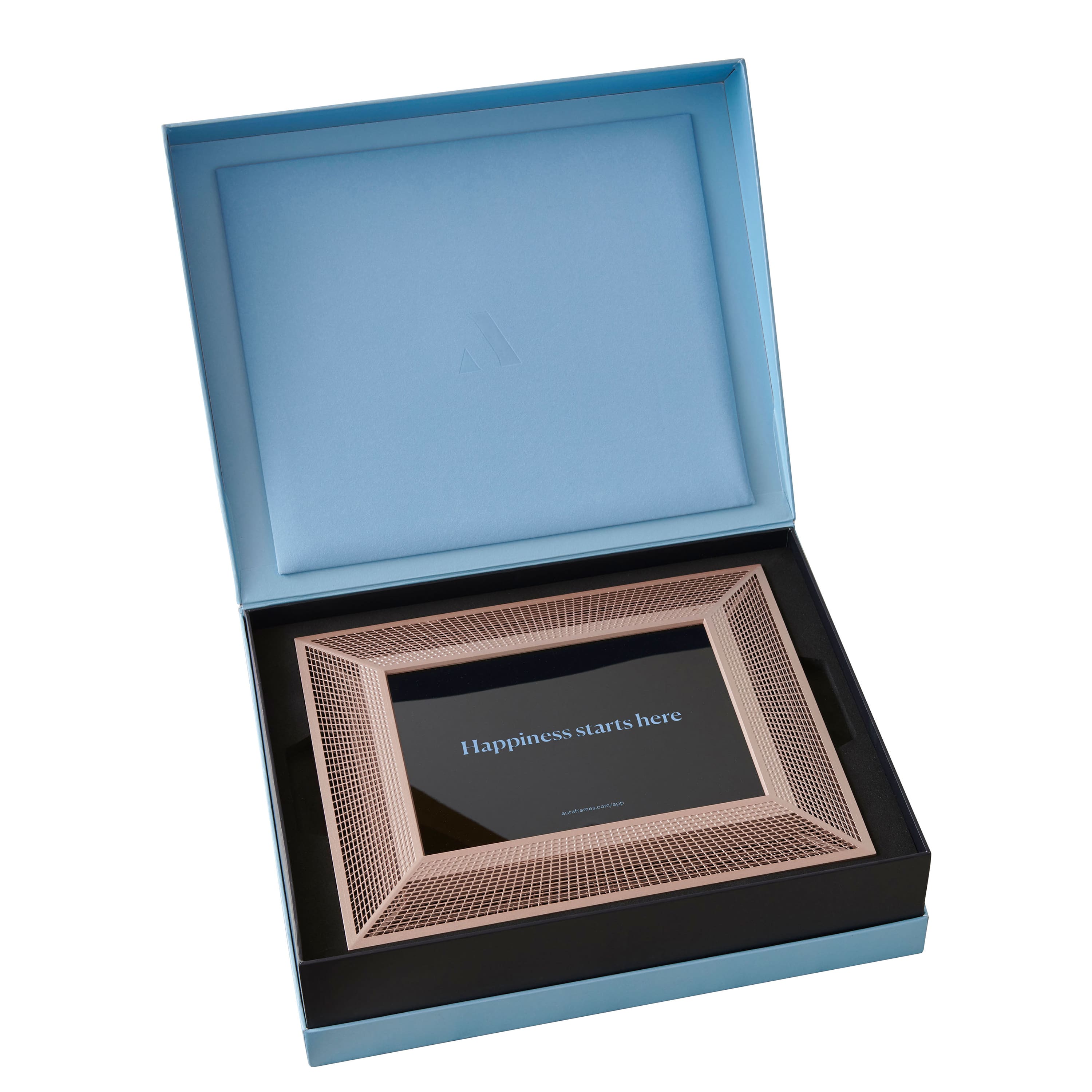 Aura Frames Platinum Rose Smith Frame with Speaker