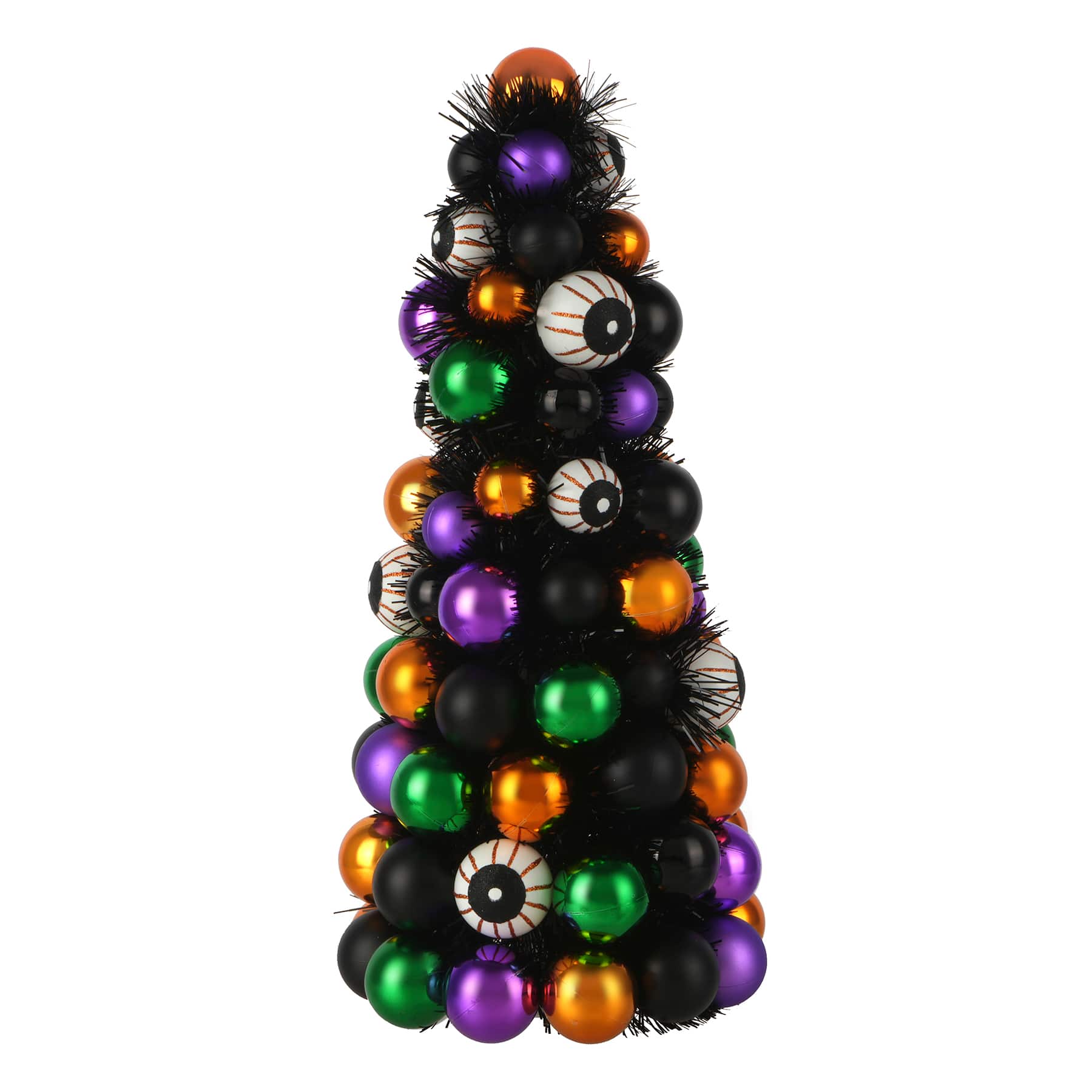 19&#x22; Halloween Ornament &#x26; Tinsel Tree by Ashland&#xAE;