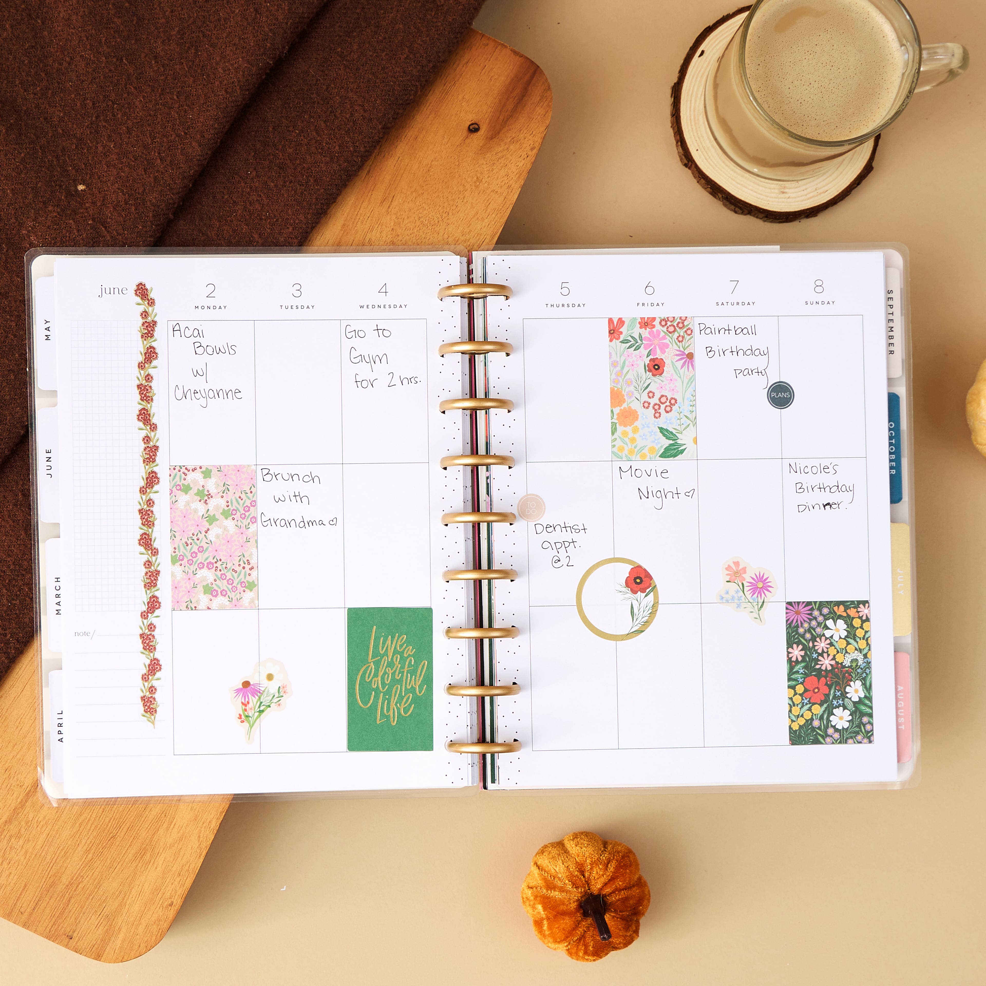 The Classic Happy Planner&#xAE; Blooming Bouquet