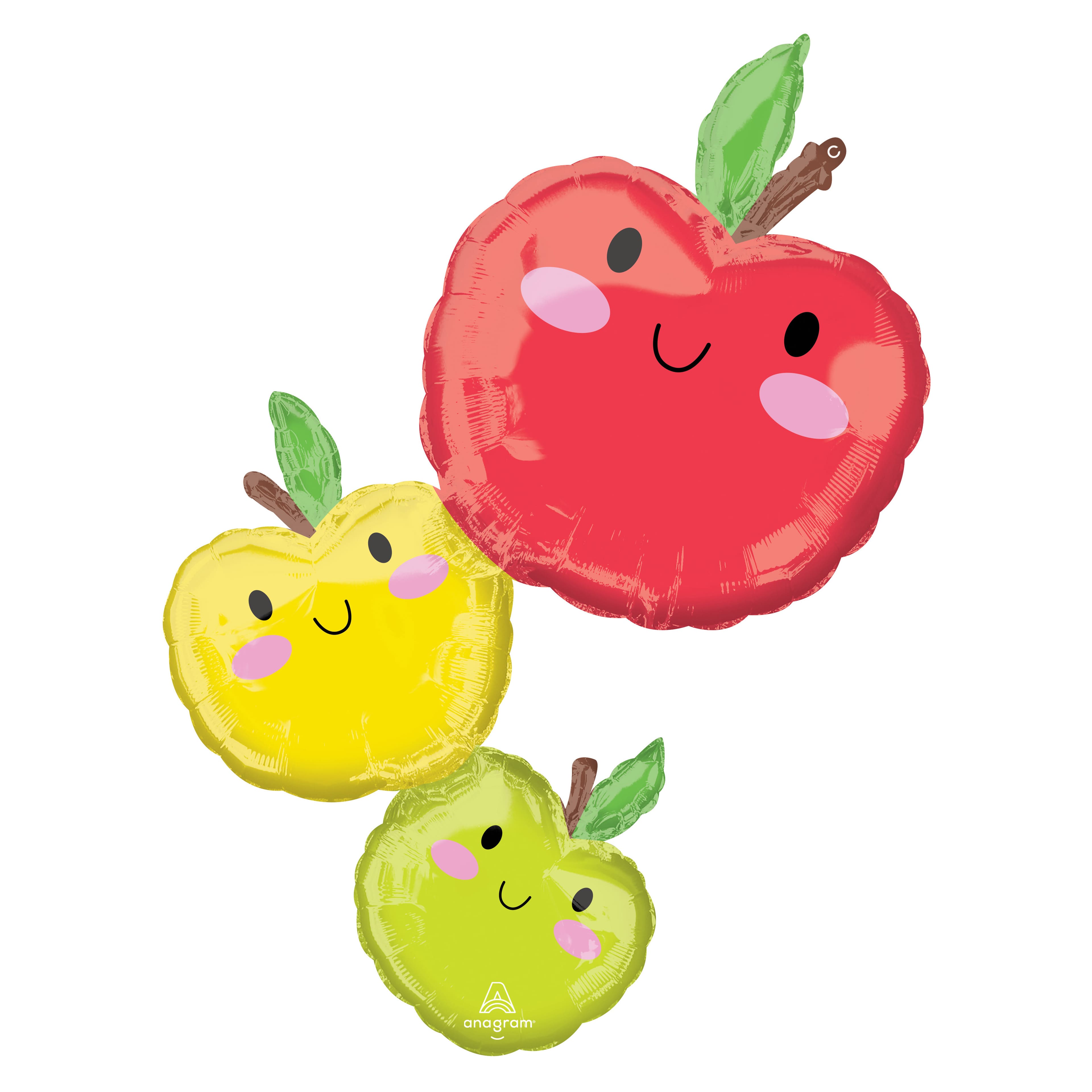 SuperShape&#x2122; 37&#x22; Apple Stacker Foil Balloon