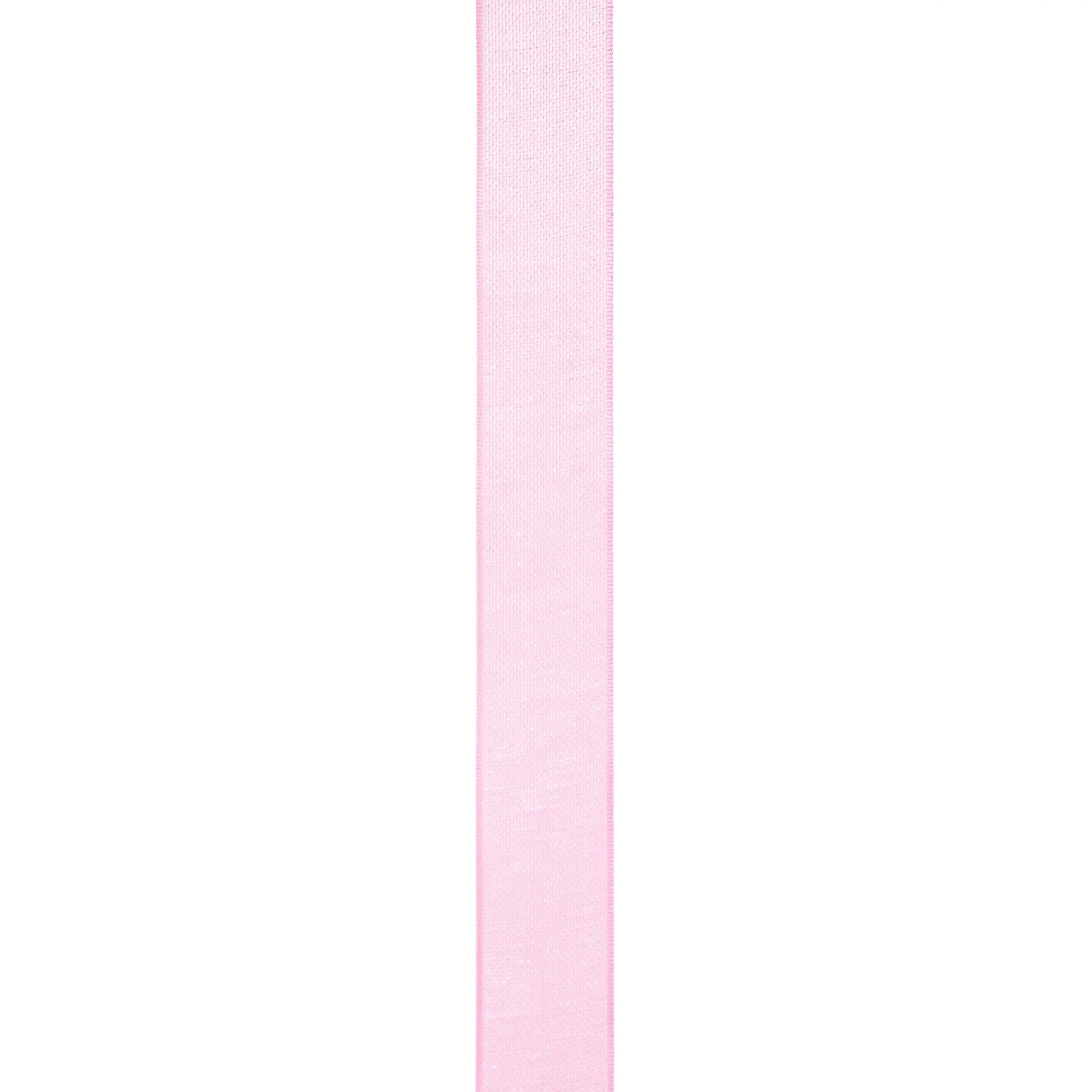  3/8 Inch Sheer Organza Ribbon 50 Yards Hot Pink Chiffon  Ribbon For Gift Wrapping Valentines Day Crafts Wedding Bouquet Ribbon