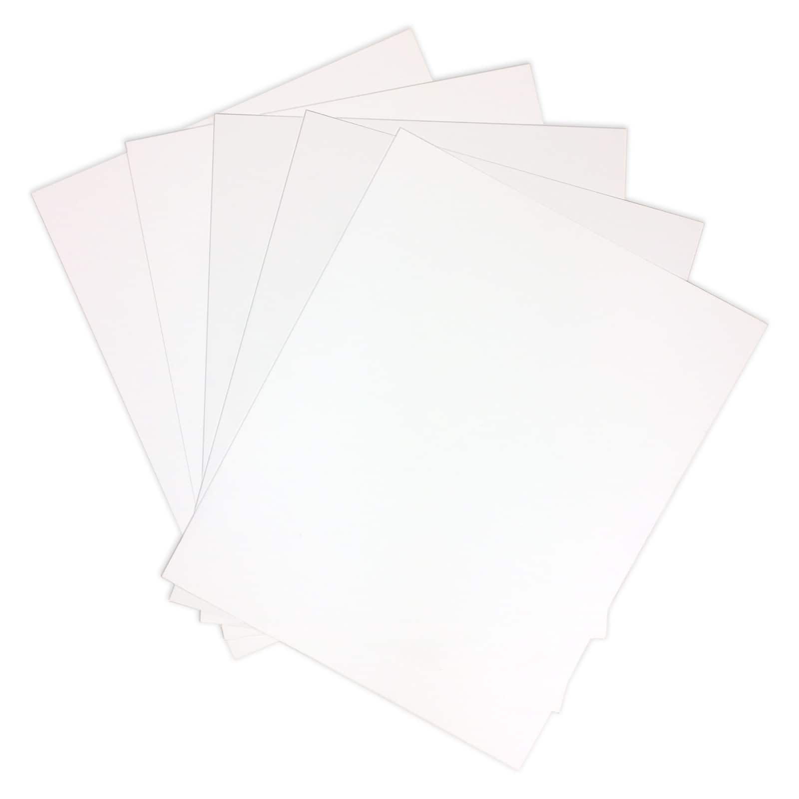 6 Packs: 10 ct. (60 total) Ranger Tim Holtz® Alcohol Ink YUPO® White Cardstock