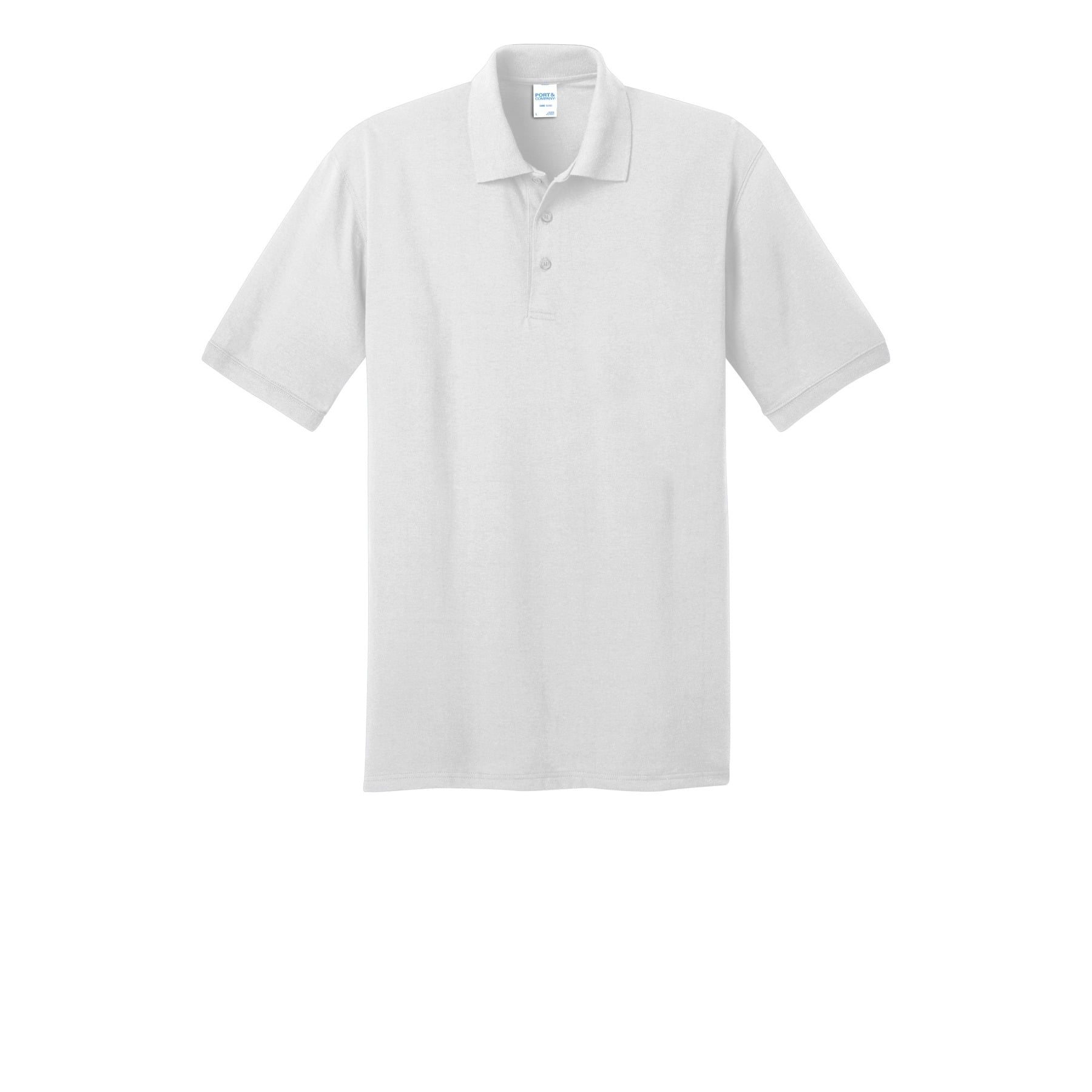 Port & Company® Neutrals Core Blend Jersey Knit Polo