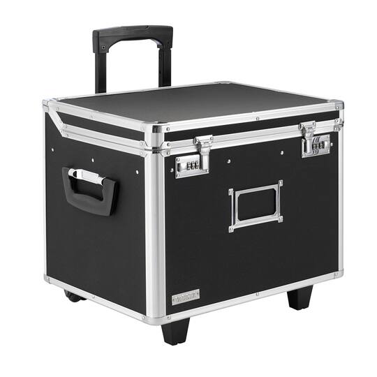 Vaultz Black Locking Mobile File Chest | Locked Storage | Michaels