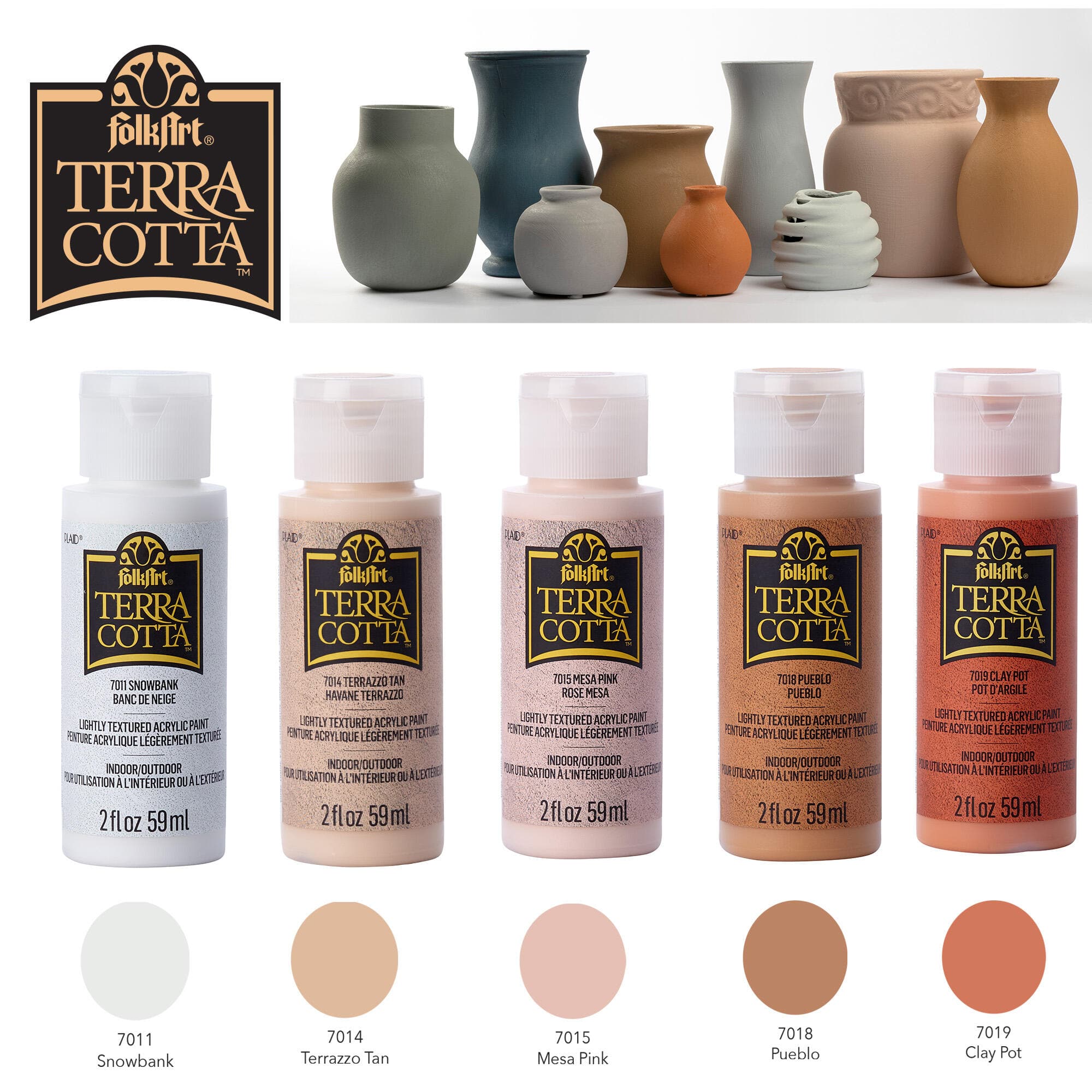 FolkArt&#xAE; Terra Cotta&#x2122; Essential Acrylic Paint Set