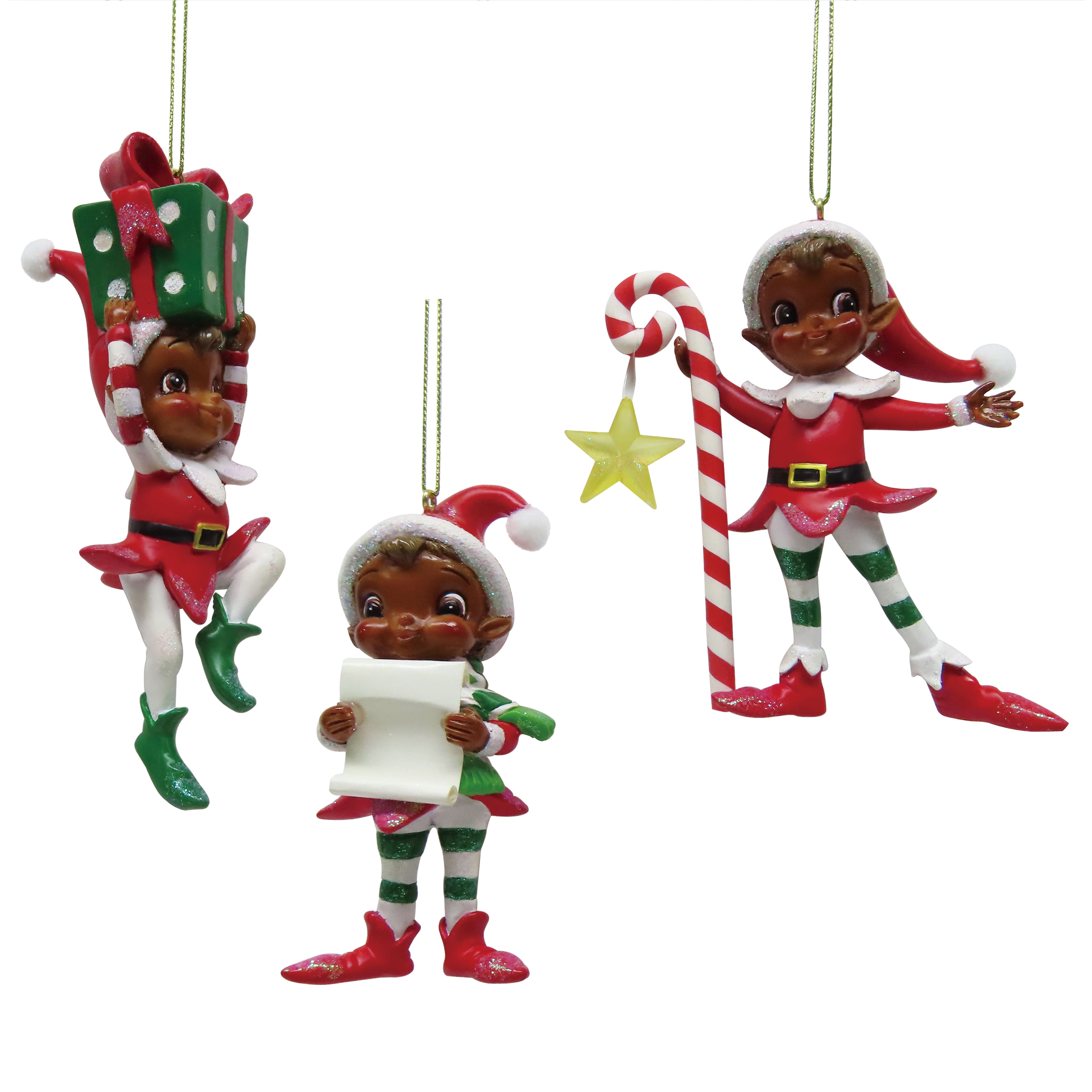 Assorted 4&#x22; Elf Ornament by Ashland&#xAE;, 1pc.