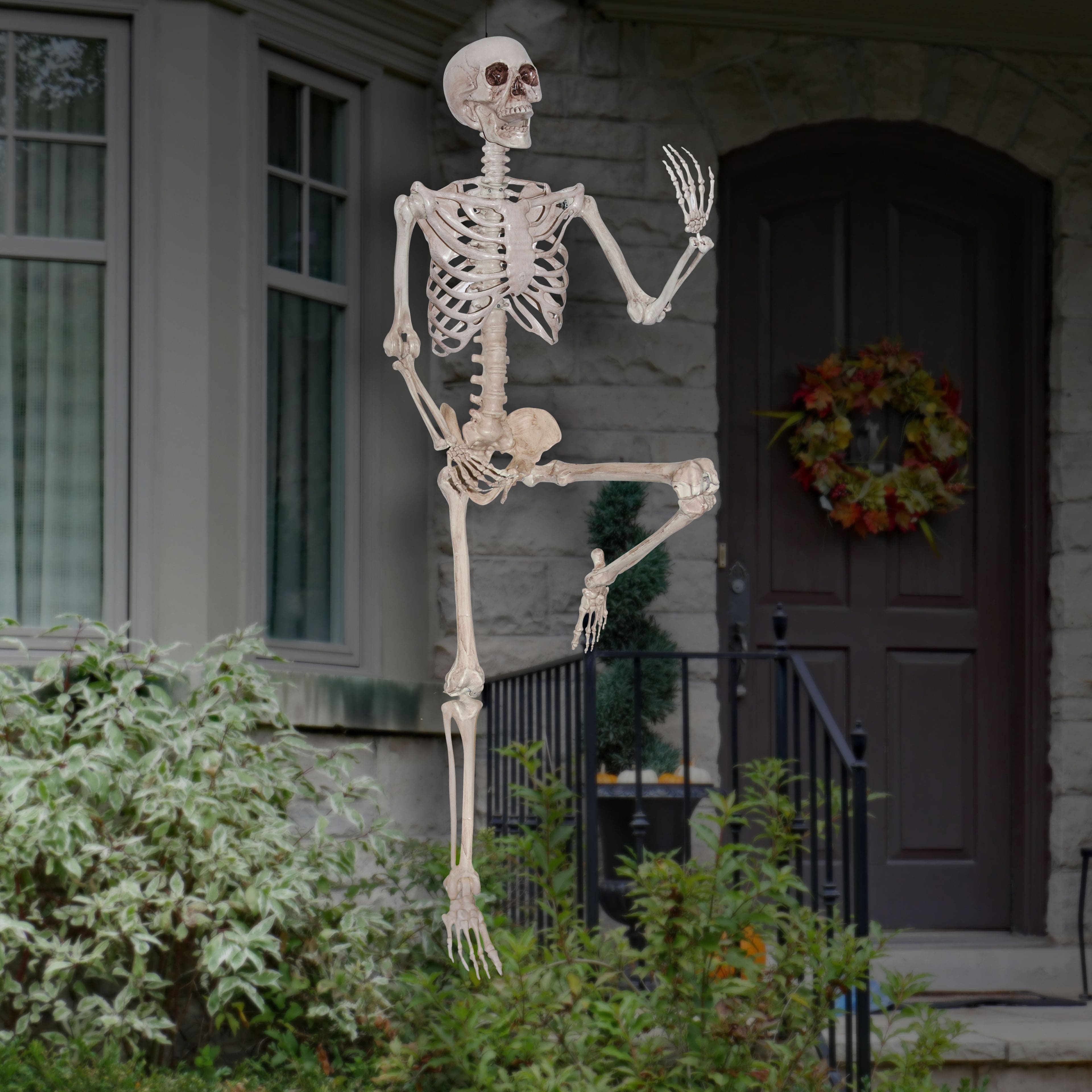5ft. Poseable Skeleton with Red LED Eyes by Ashland®