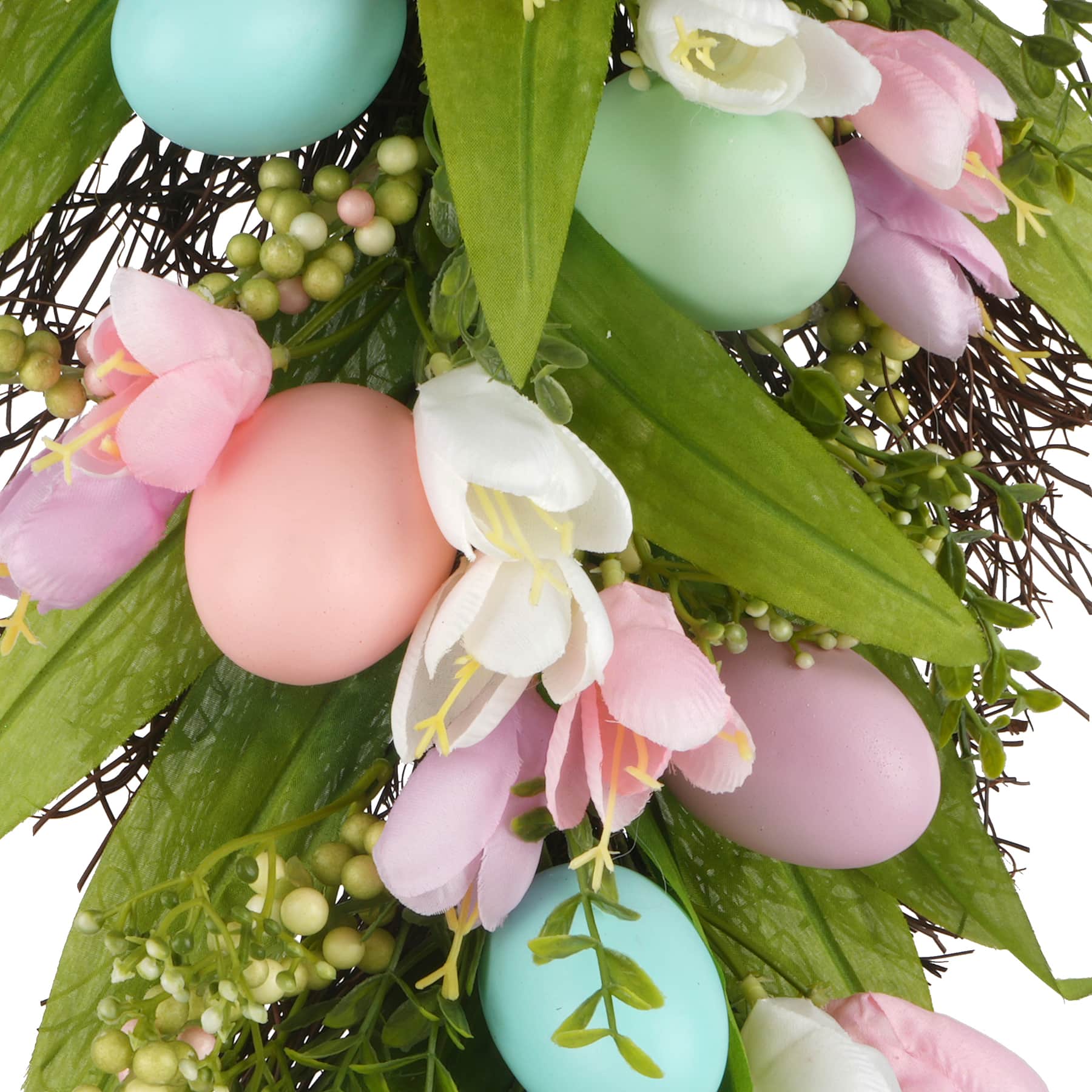 20&#x22; Tulip &#x26; Egg Teardrop Swag by Ashland&#xAE;