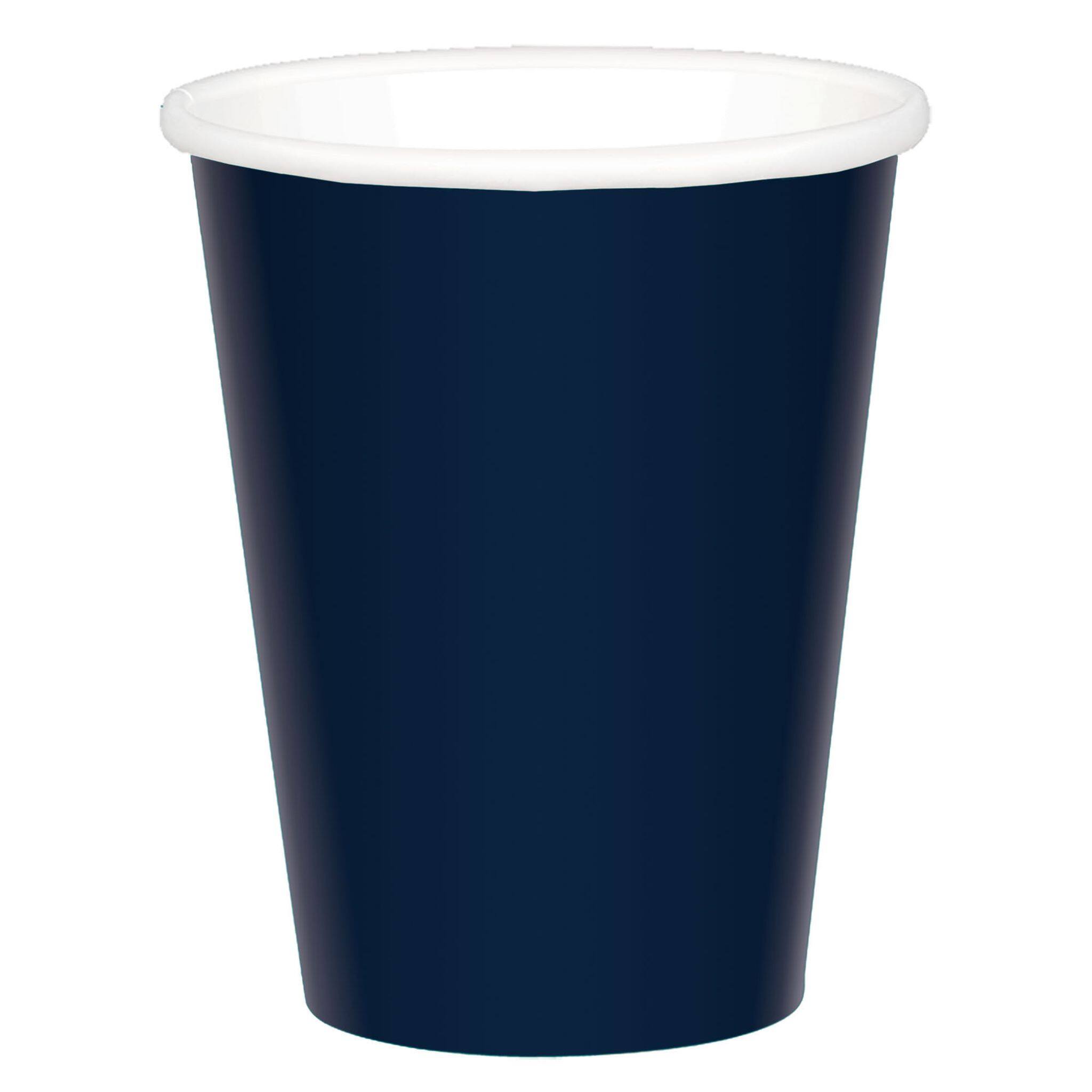 9oz. True Navy Paper Cups, 120ct.